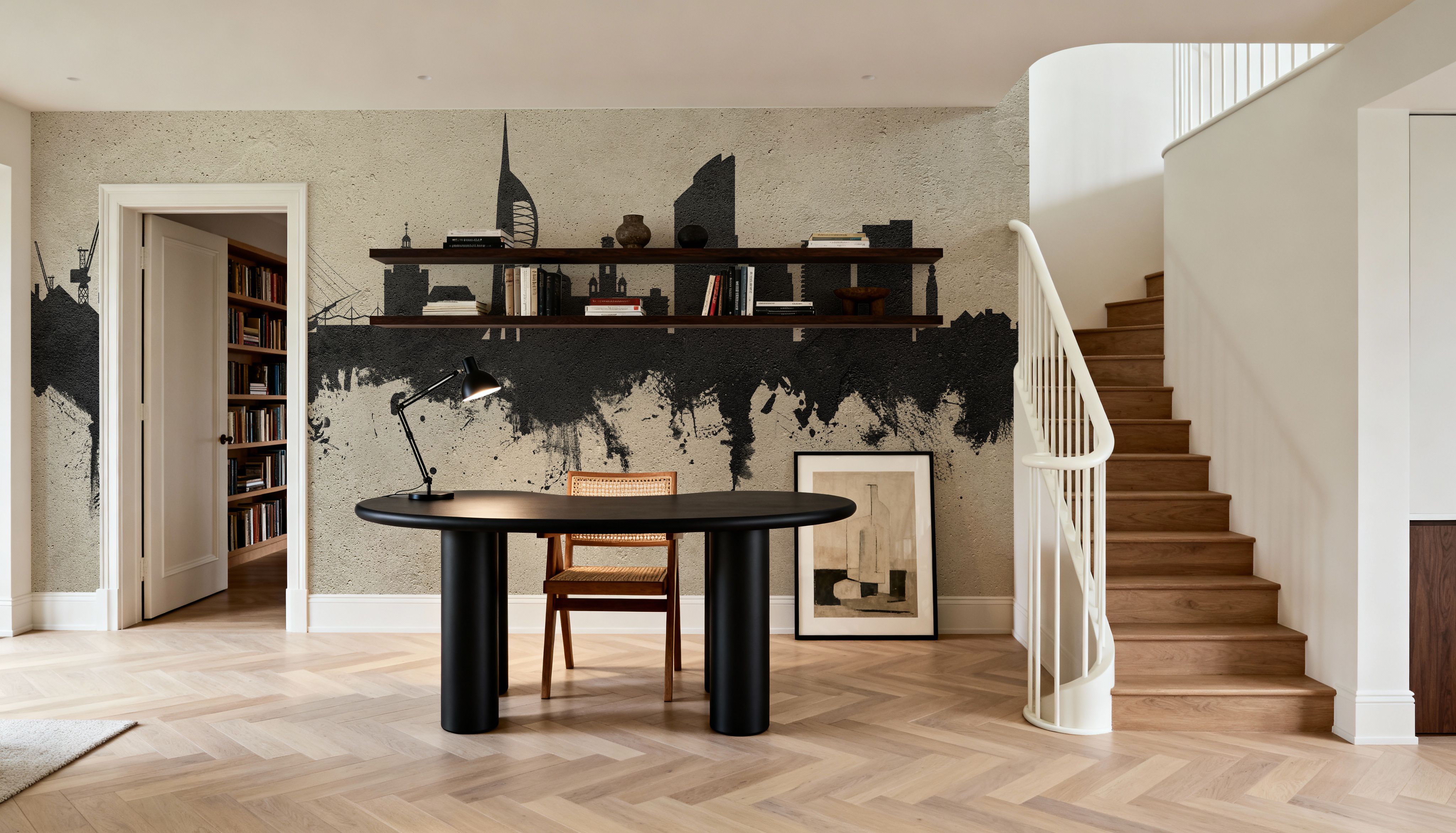 Portsmouth England Skyline Concrete