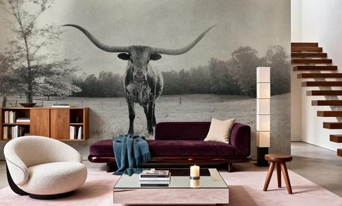 Longhorn Backlit Aged