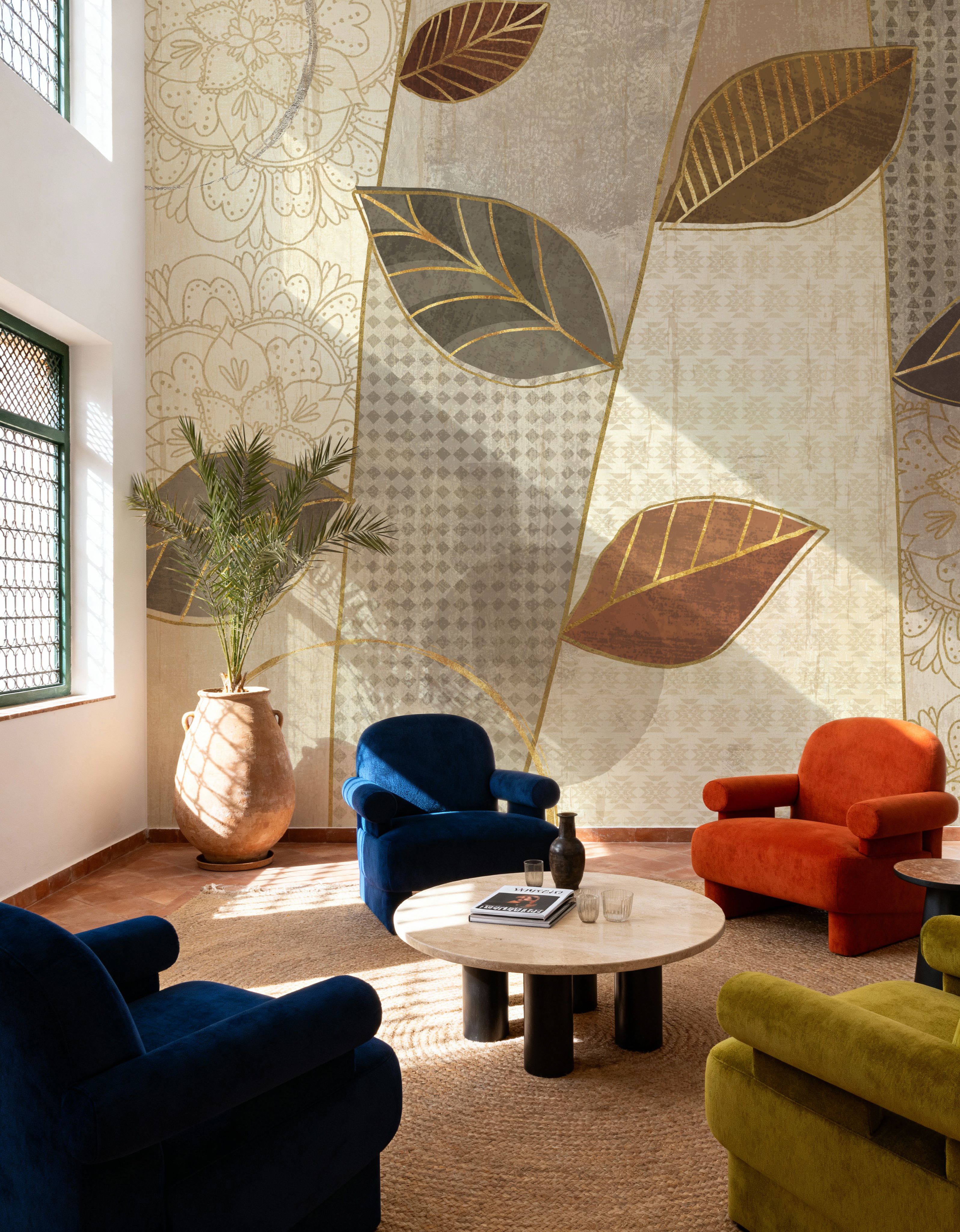 Bohemian Leaves I Neutral