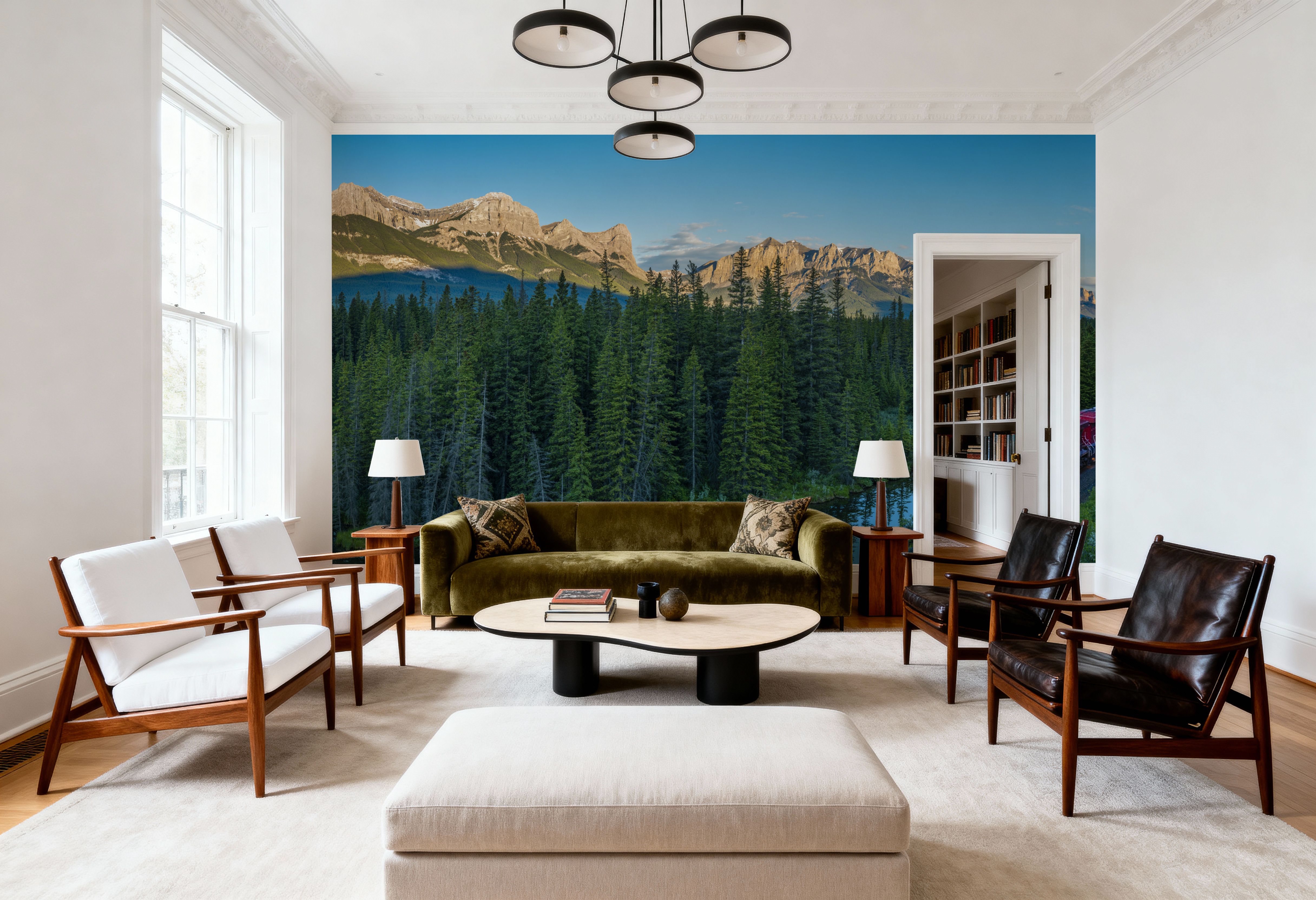 Rocky Mountain Train, Wallpaper