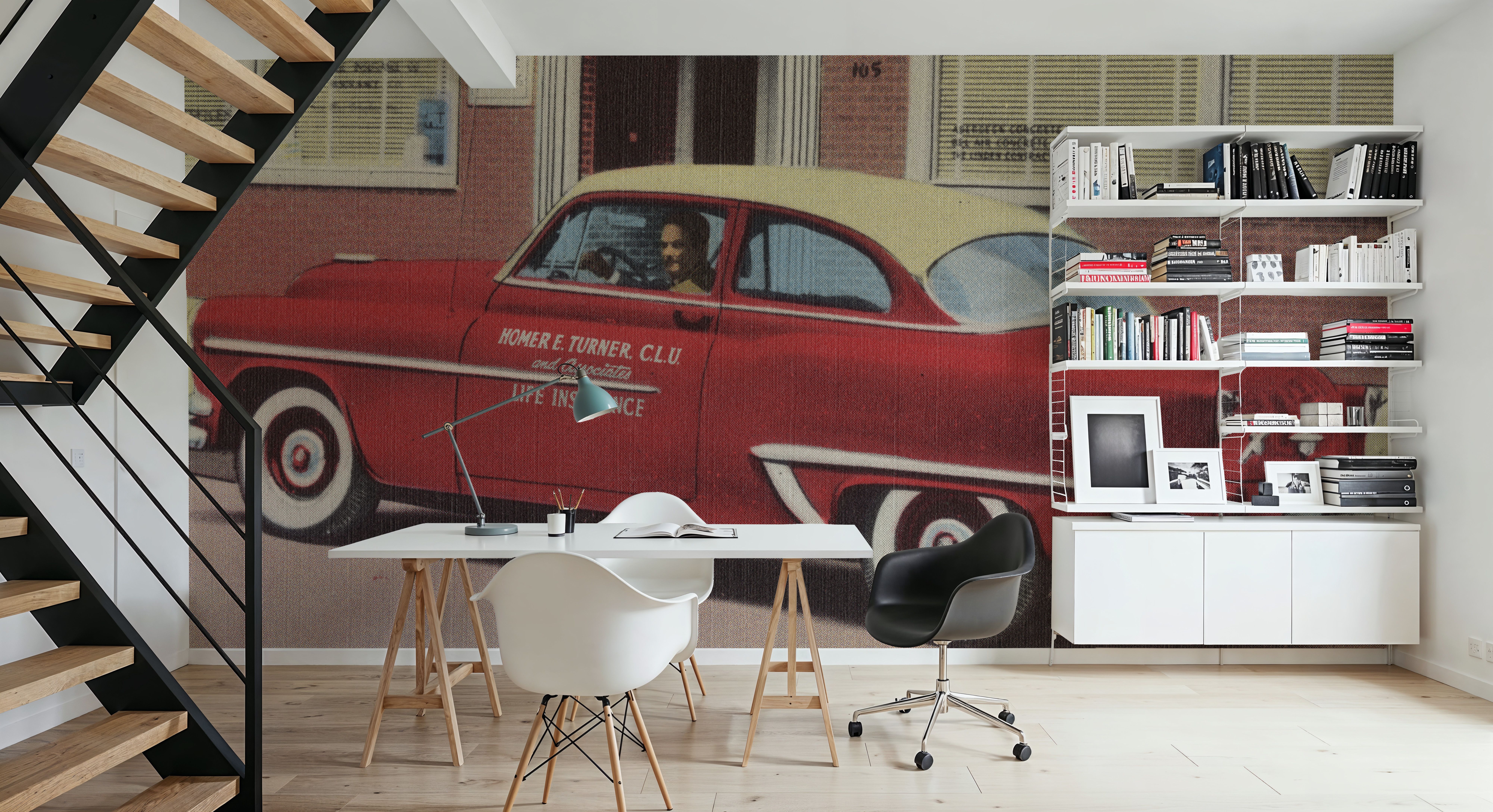 Greetings from your Life Insurance - Screenprint Postcard