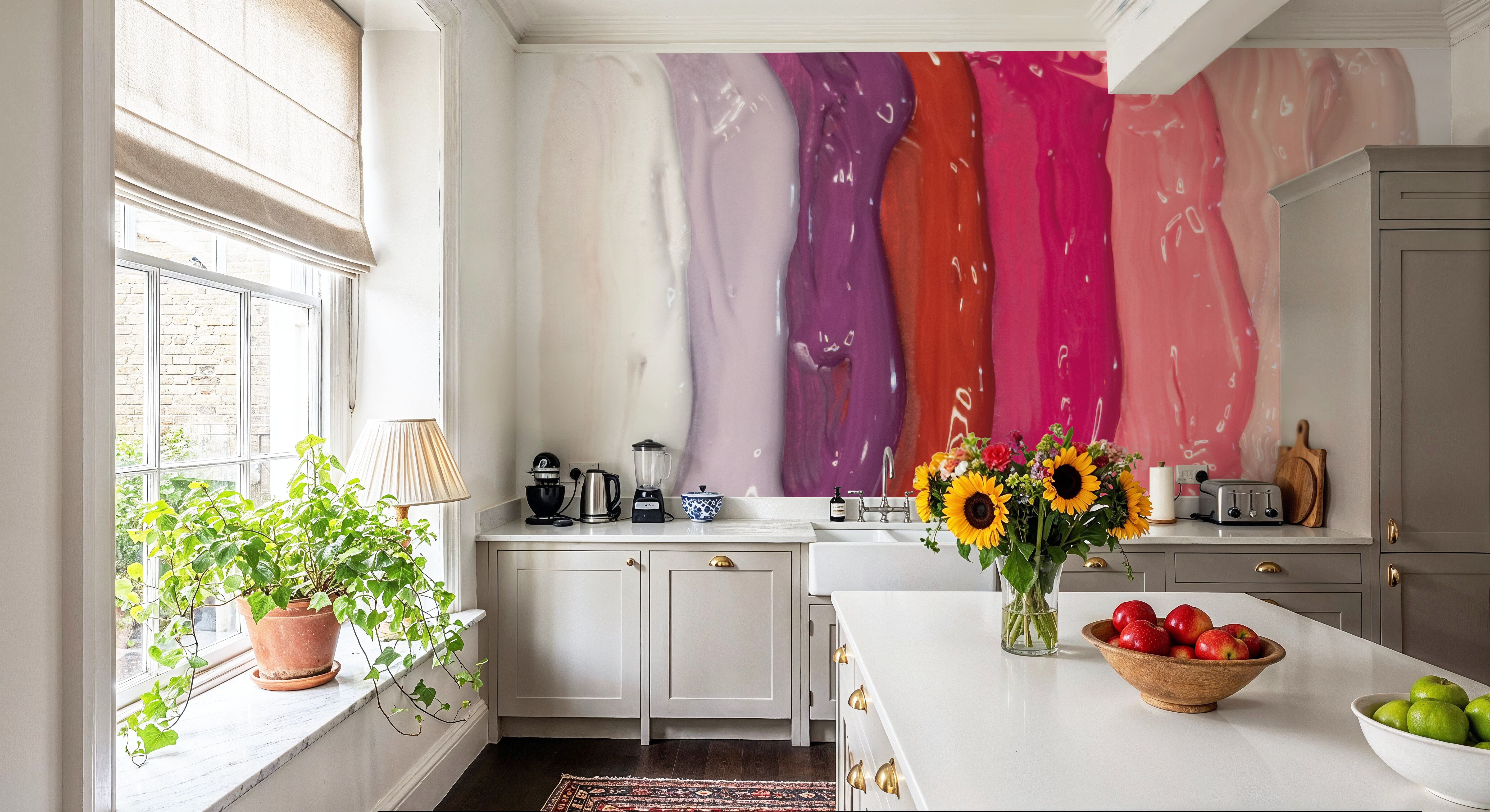 Warm Paint Palette, Wallpaper