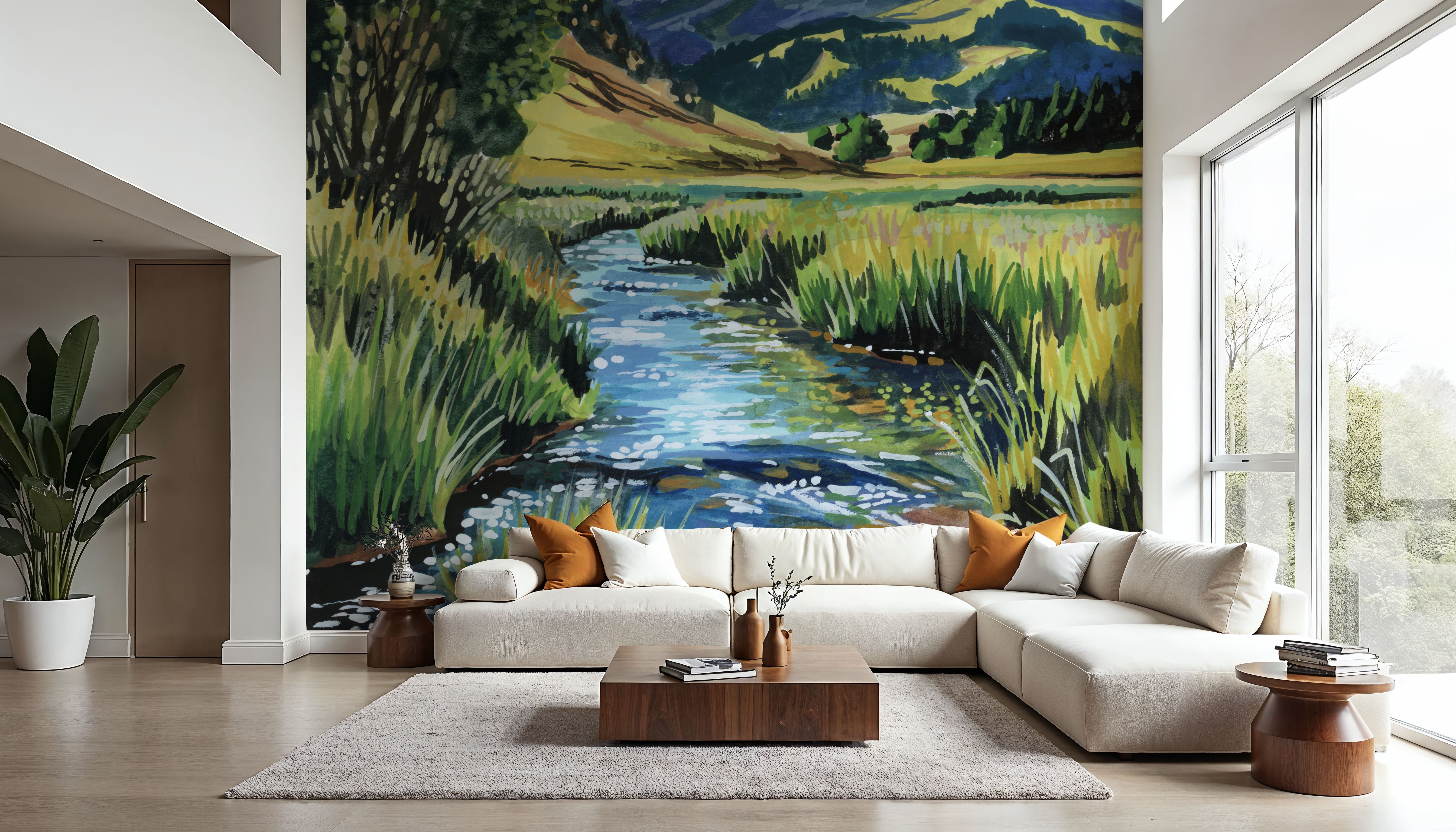 Open Mountain Stream