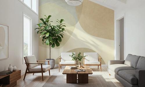 Embracing Shapes, Beige