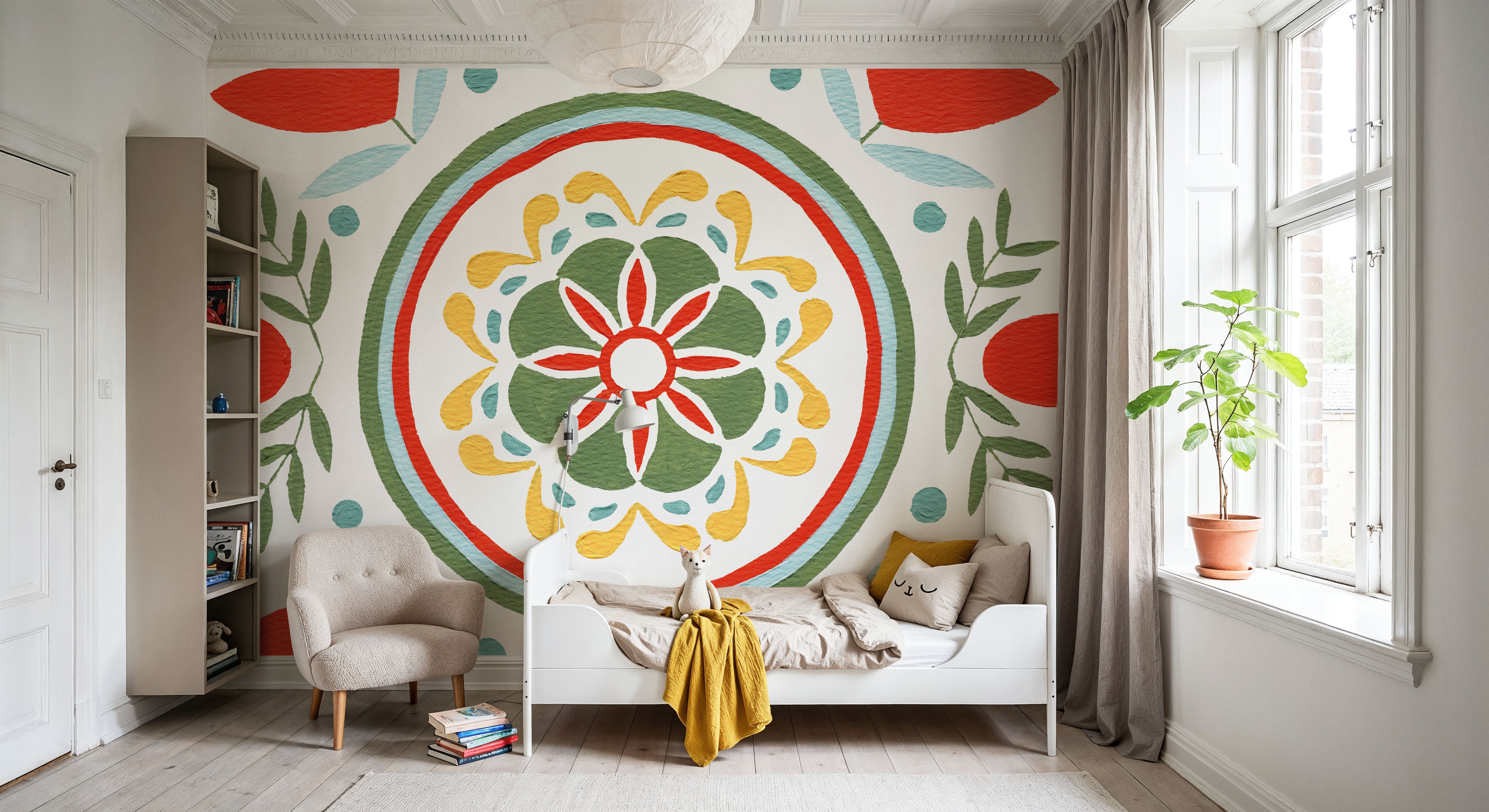 Tex Mex Mandala Tile I