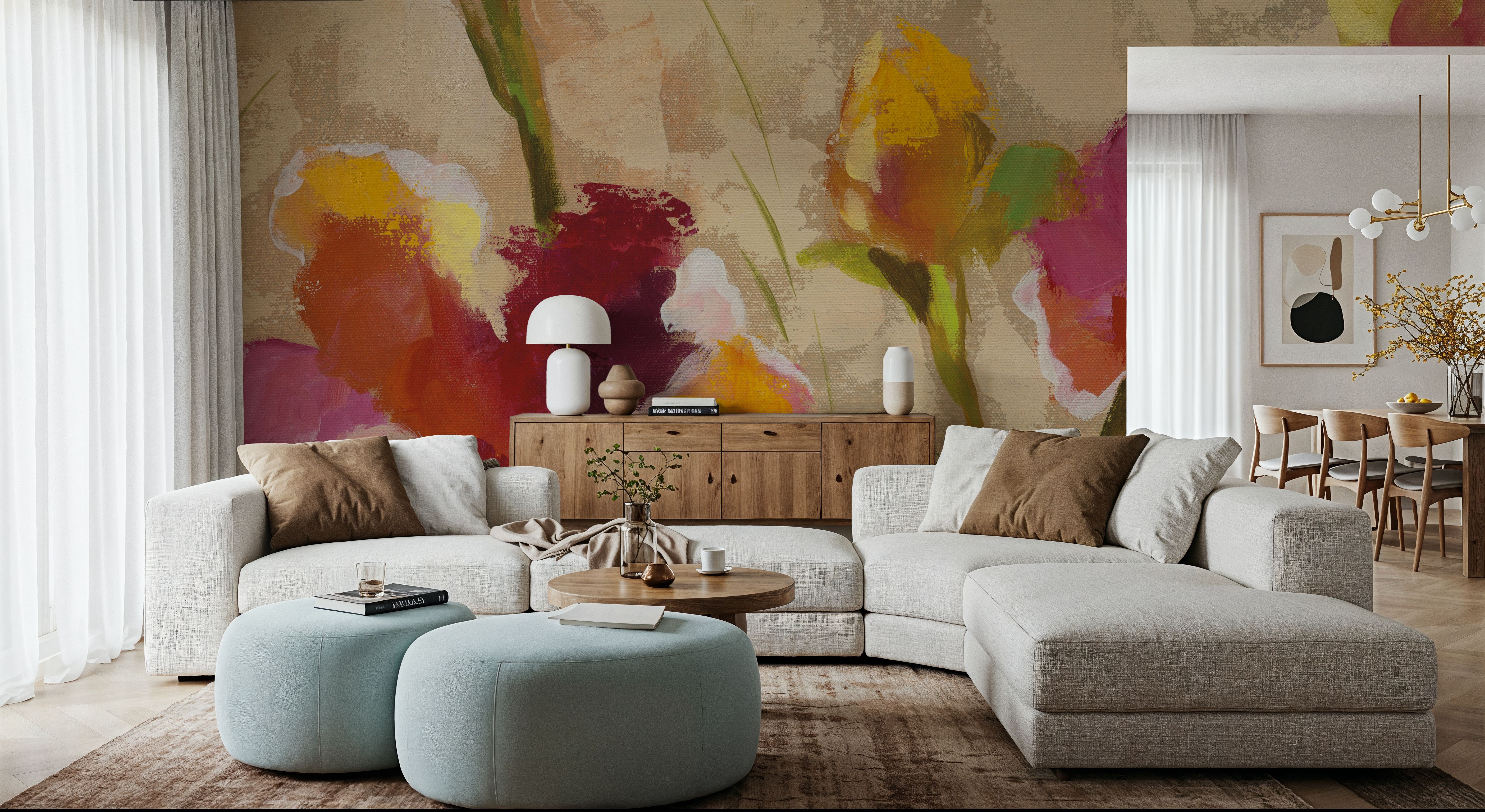 Bold Bright Flowers II