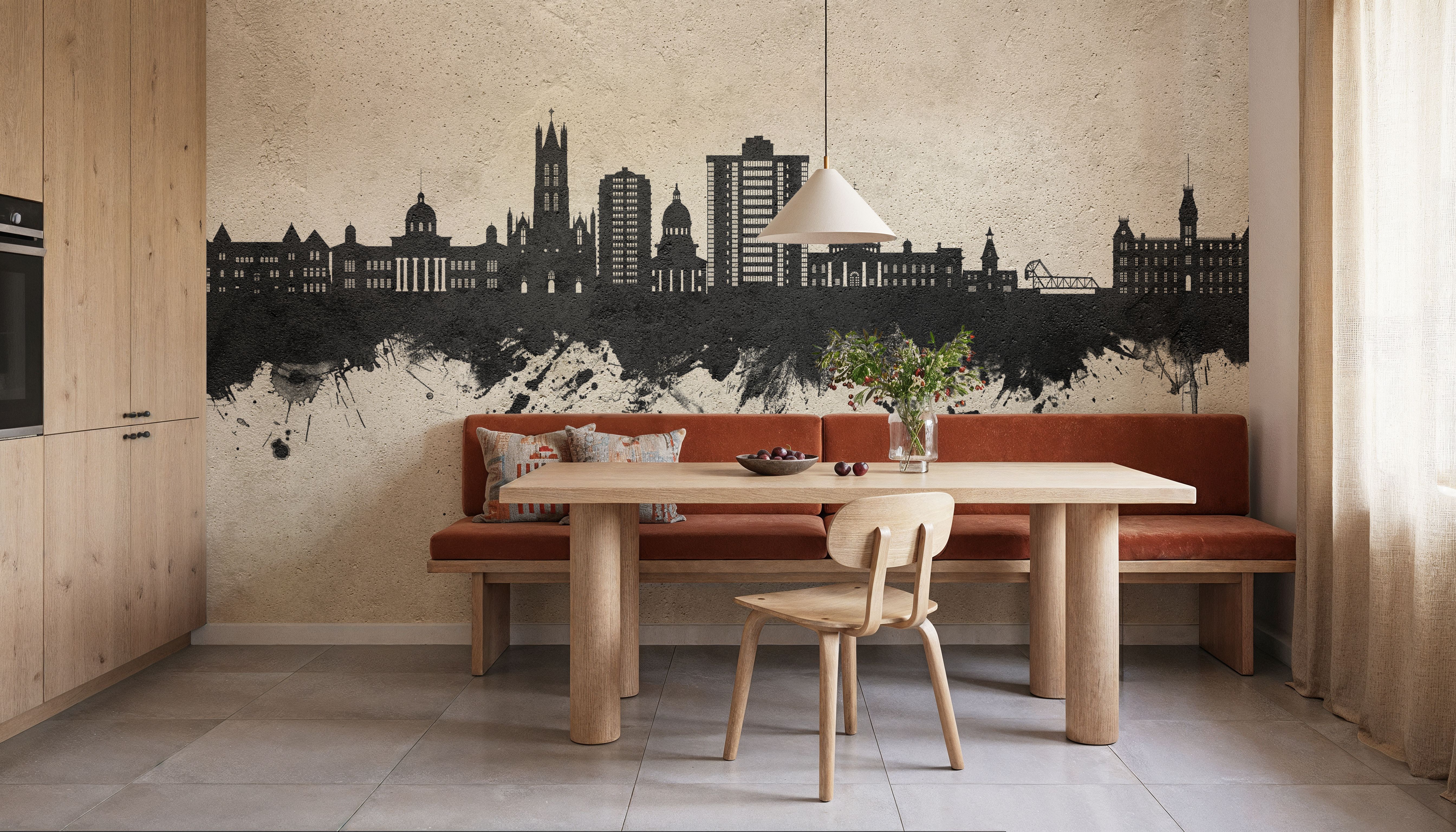 Kingston Canada Skyline Concrete, Carte da parati