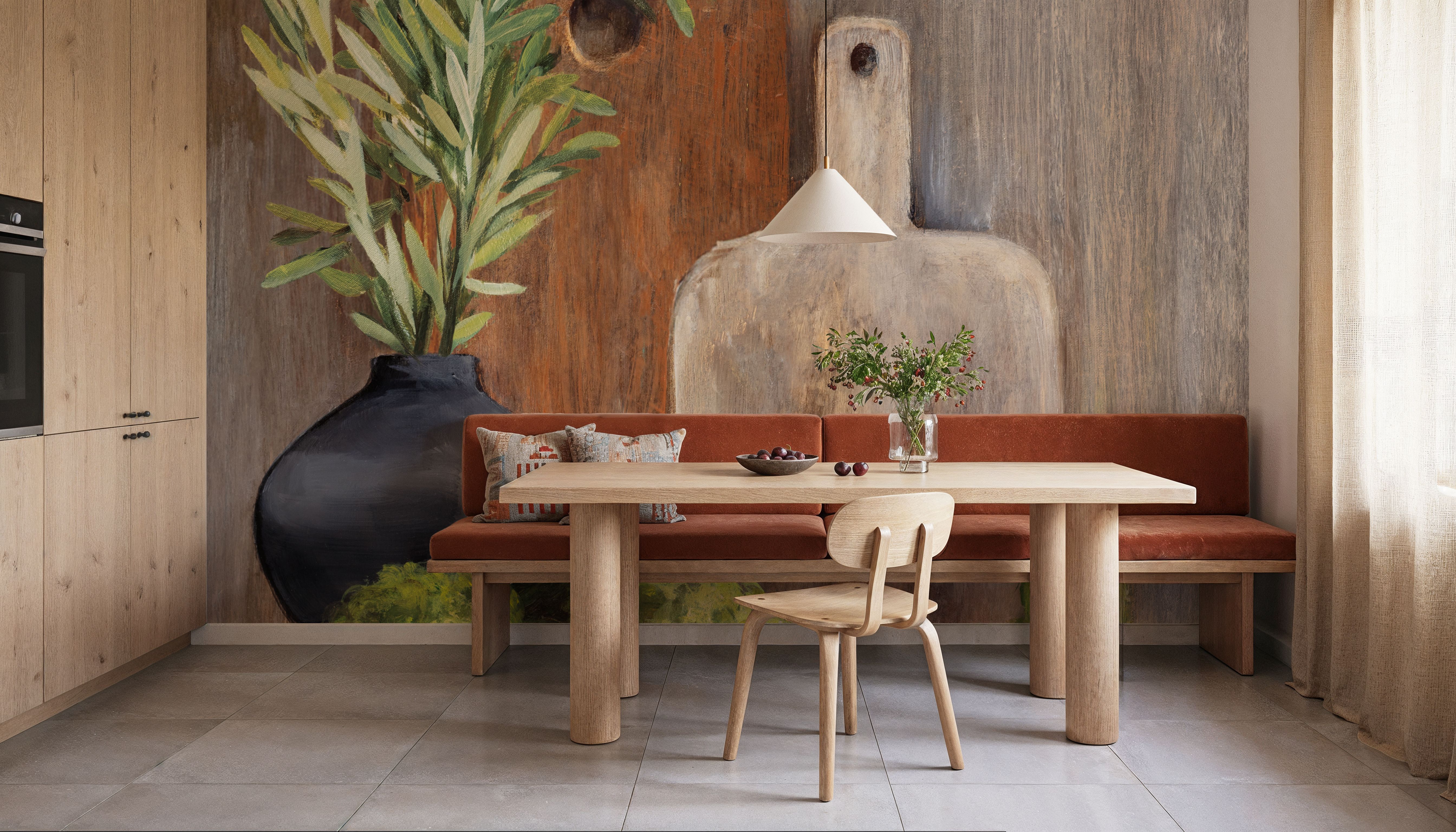 Spring Tableaux I Greenery