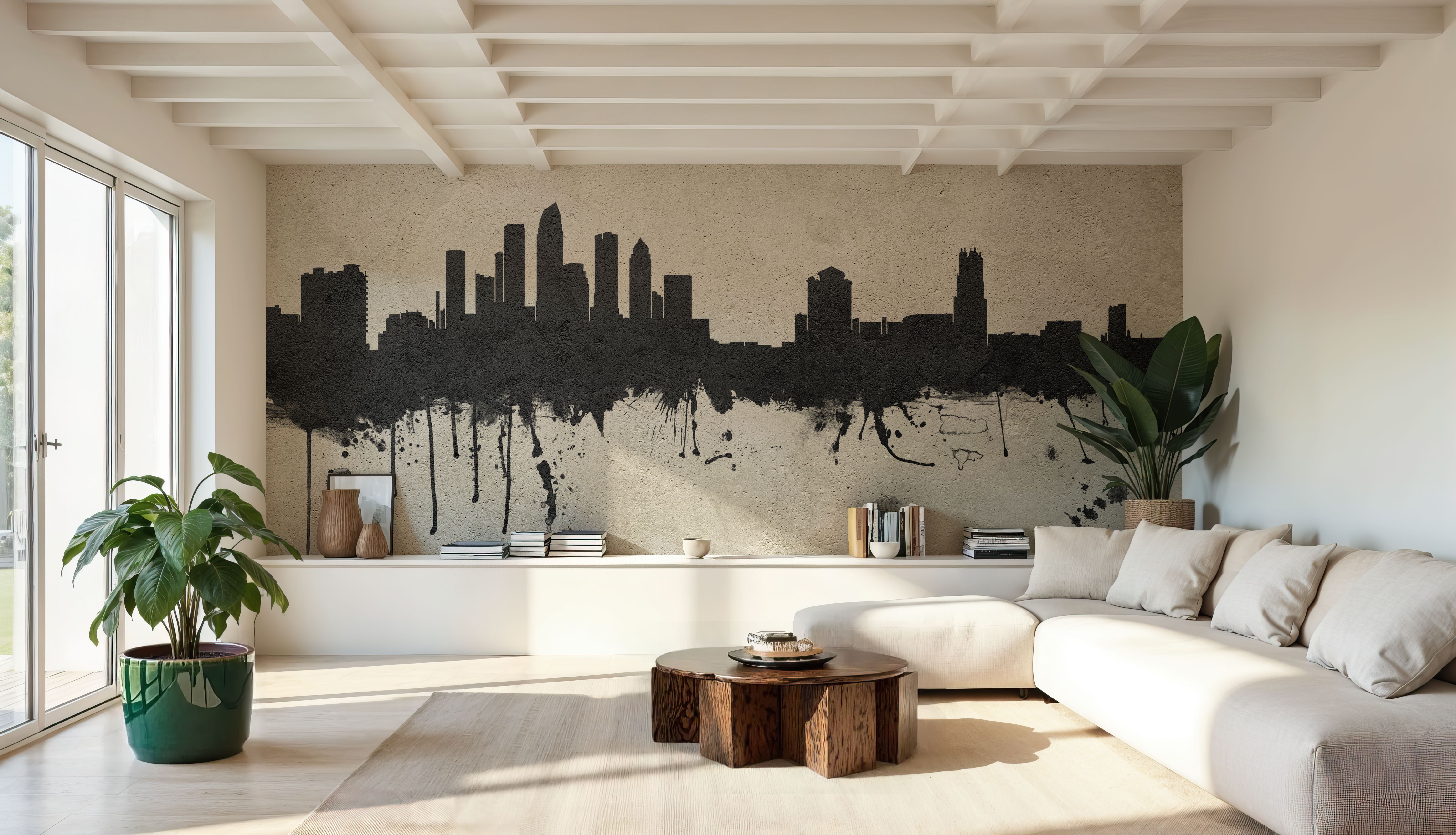 Tampa Florida Skyline Concrete