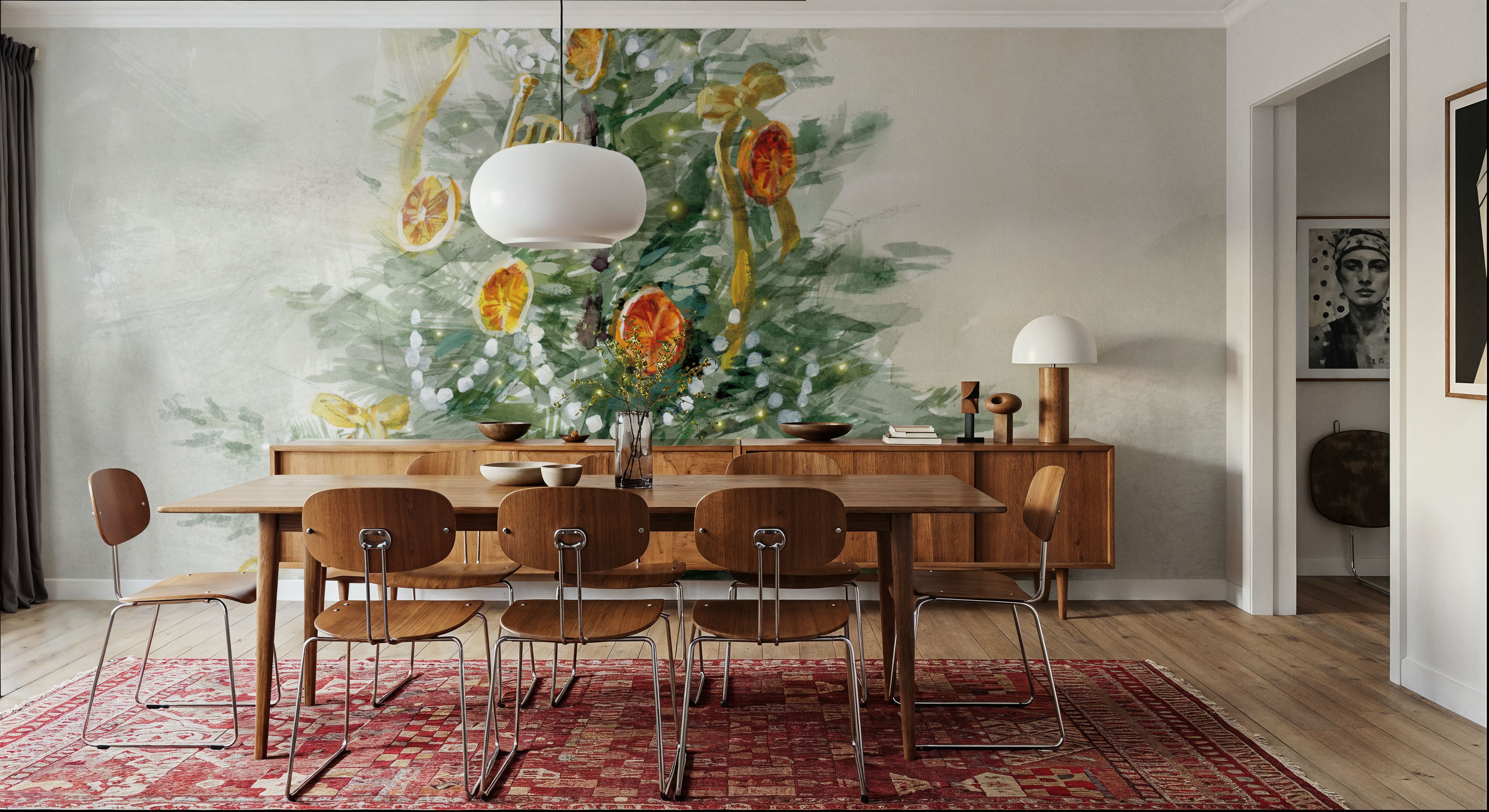 Vintage Holiday II, Wallpaper