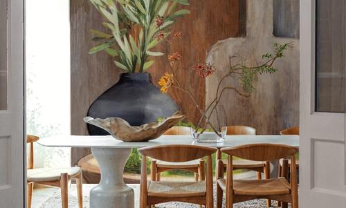 Spring Tableaux I Greenery