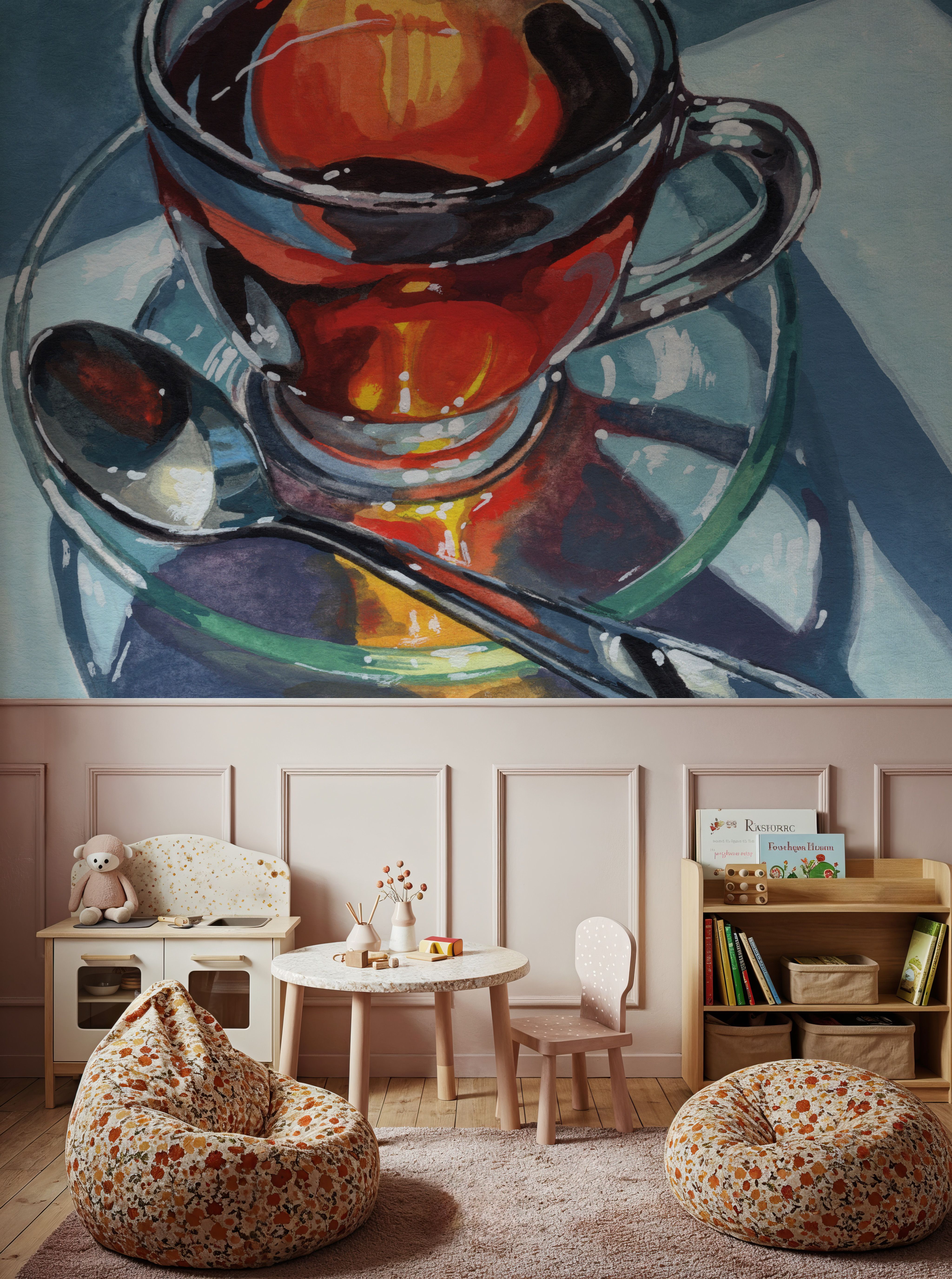 Clear Teacup Morning Light