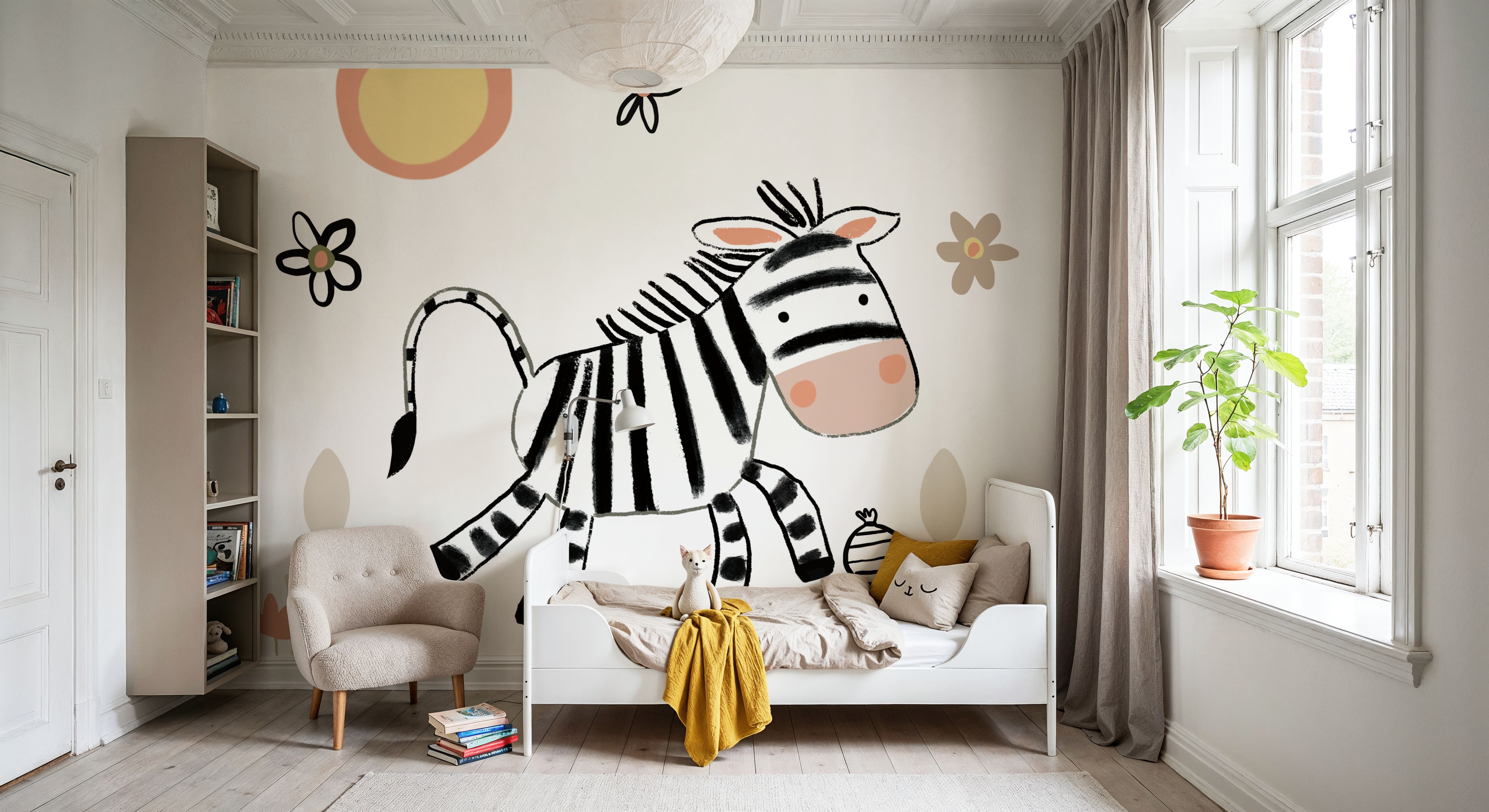 Baby Zebra, Carte da parati