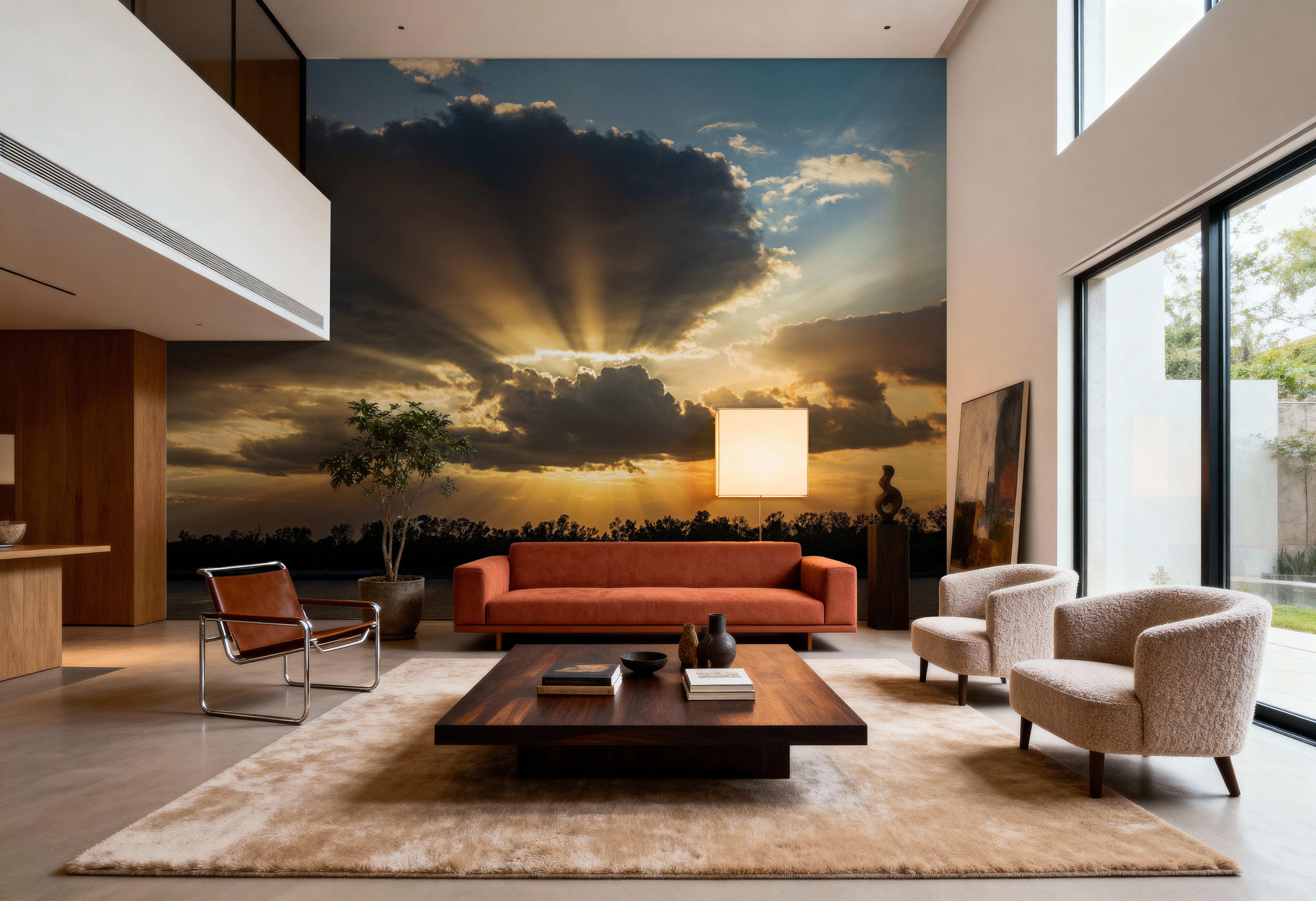 Golden Sunburst, Wallpaper