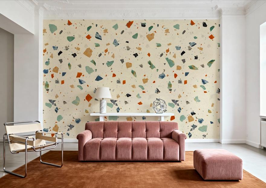 Terrazzo Multi, Cream