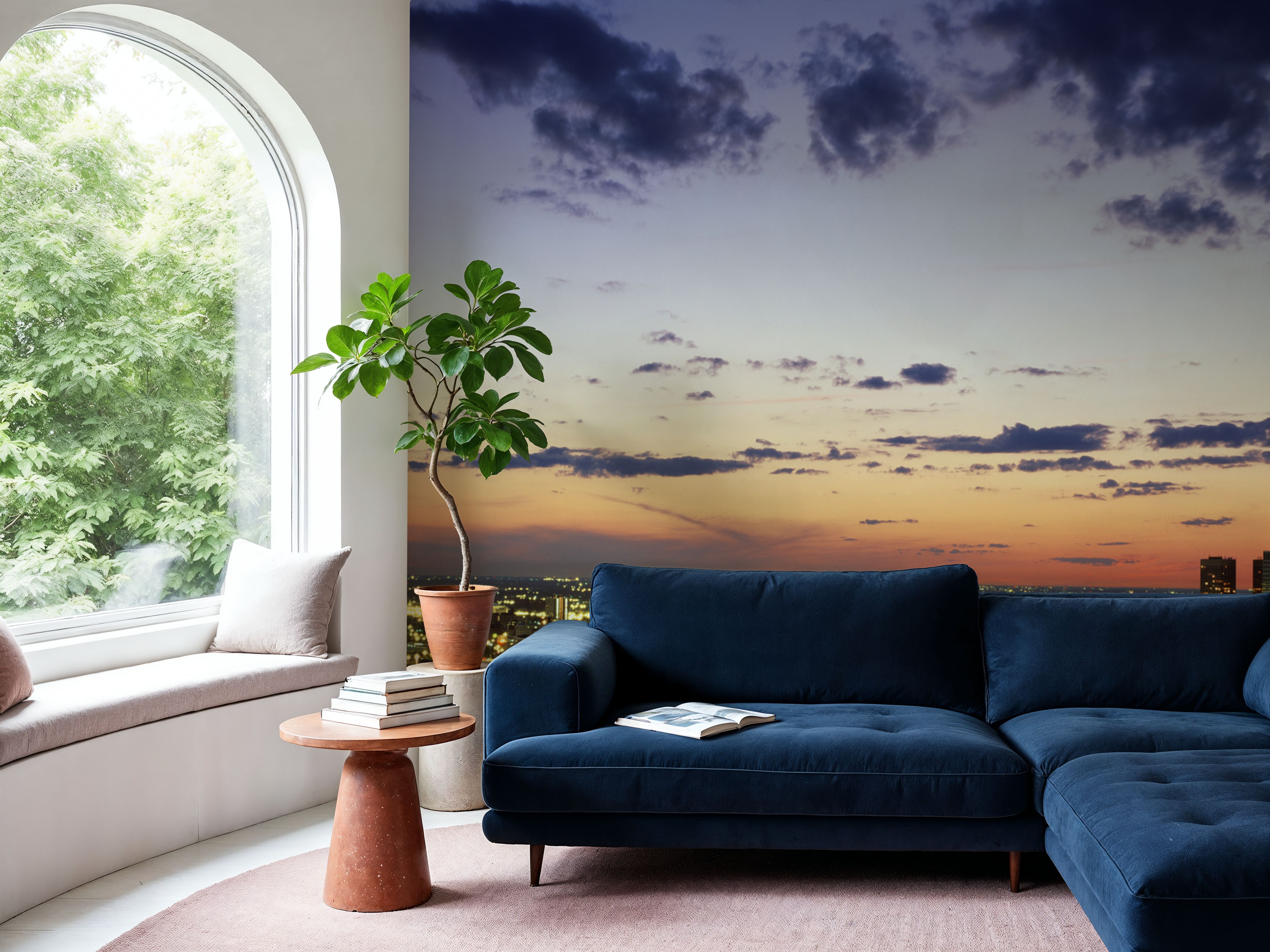 Metropolitan Dusk, Wallpaper