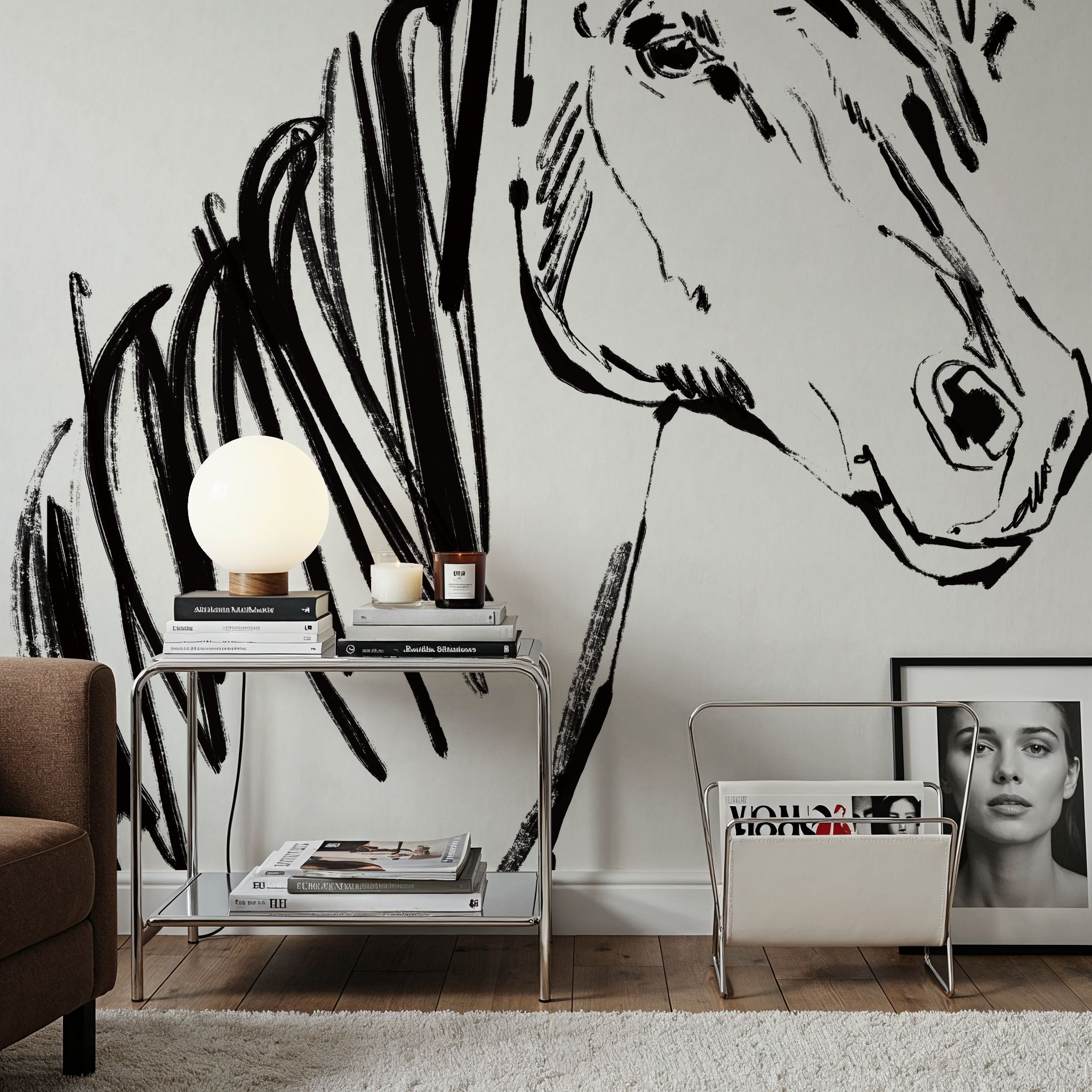 Horse Portrait Sketch