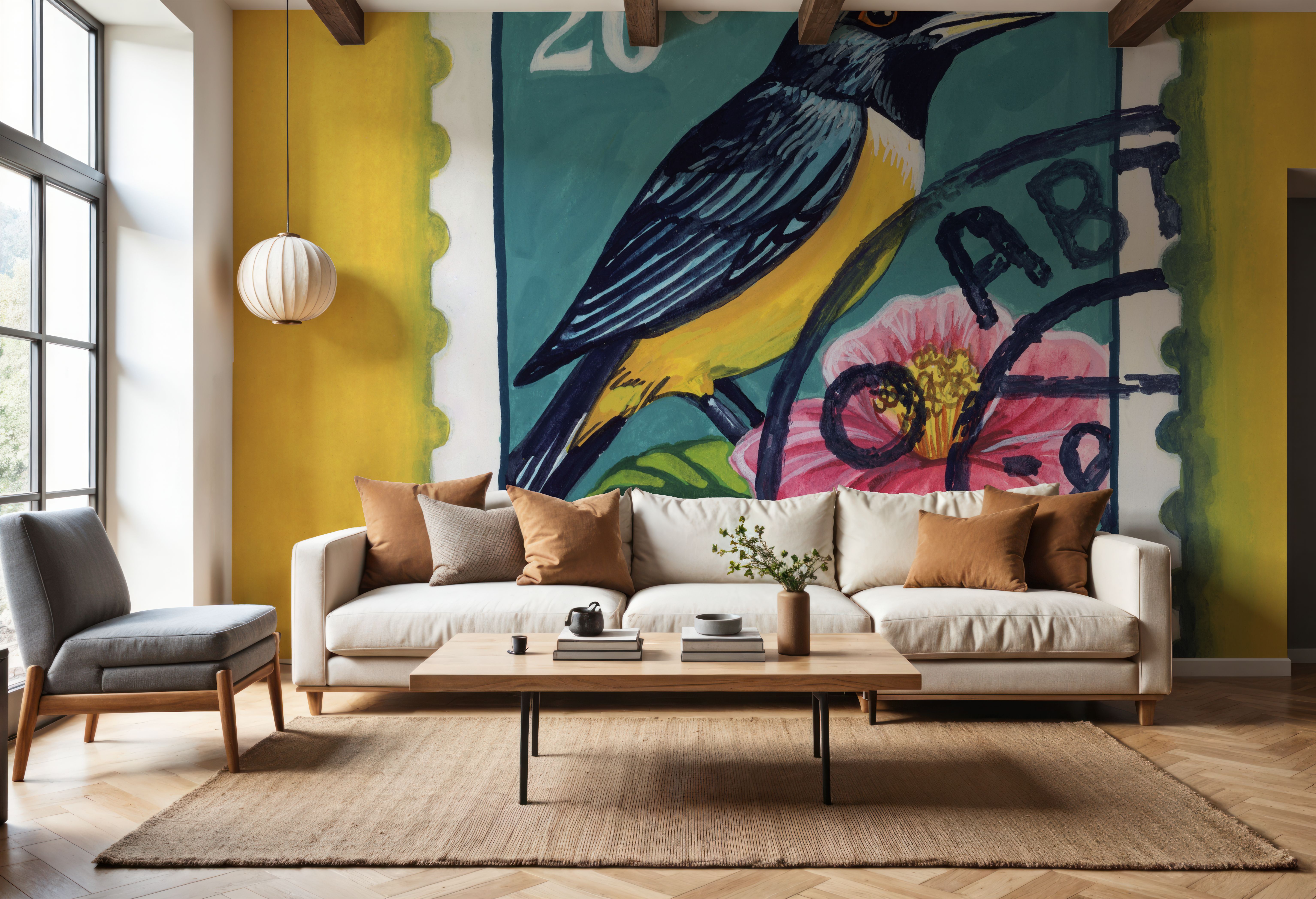 Beautiful Bird Stamp