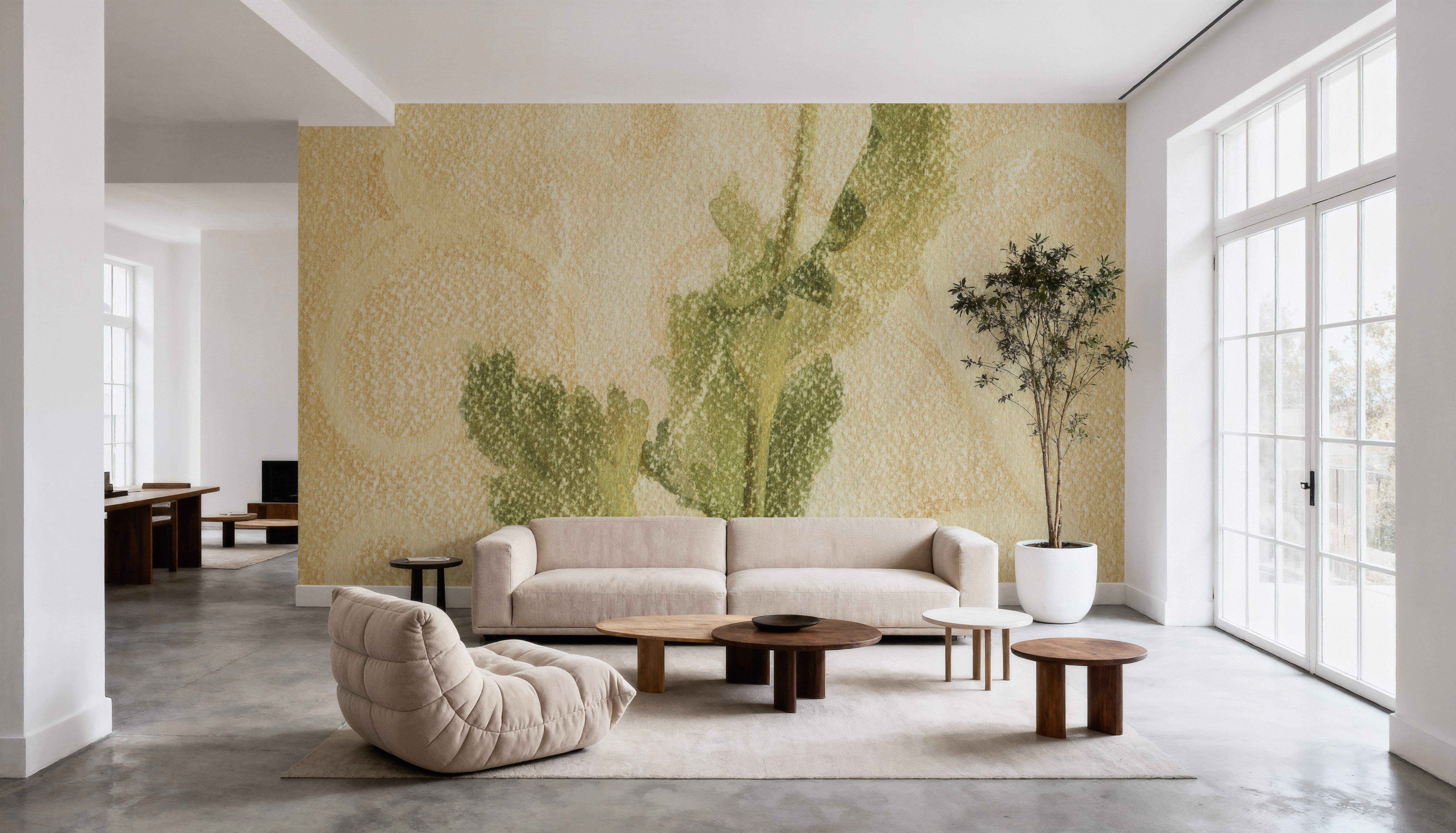 Vintage Poppy in Glass Vase