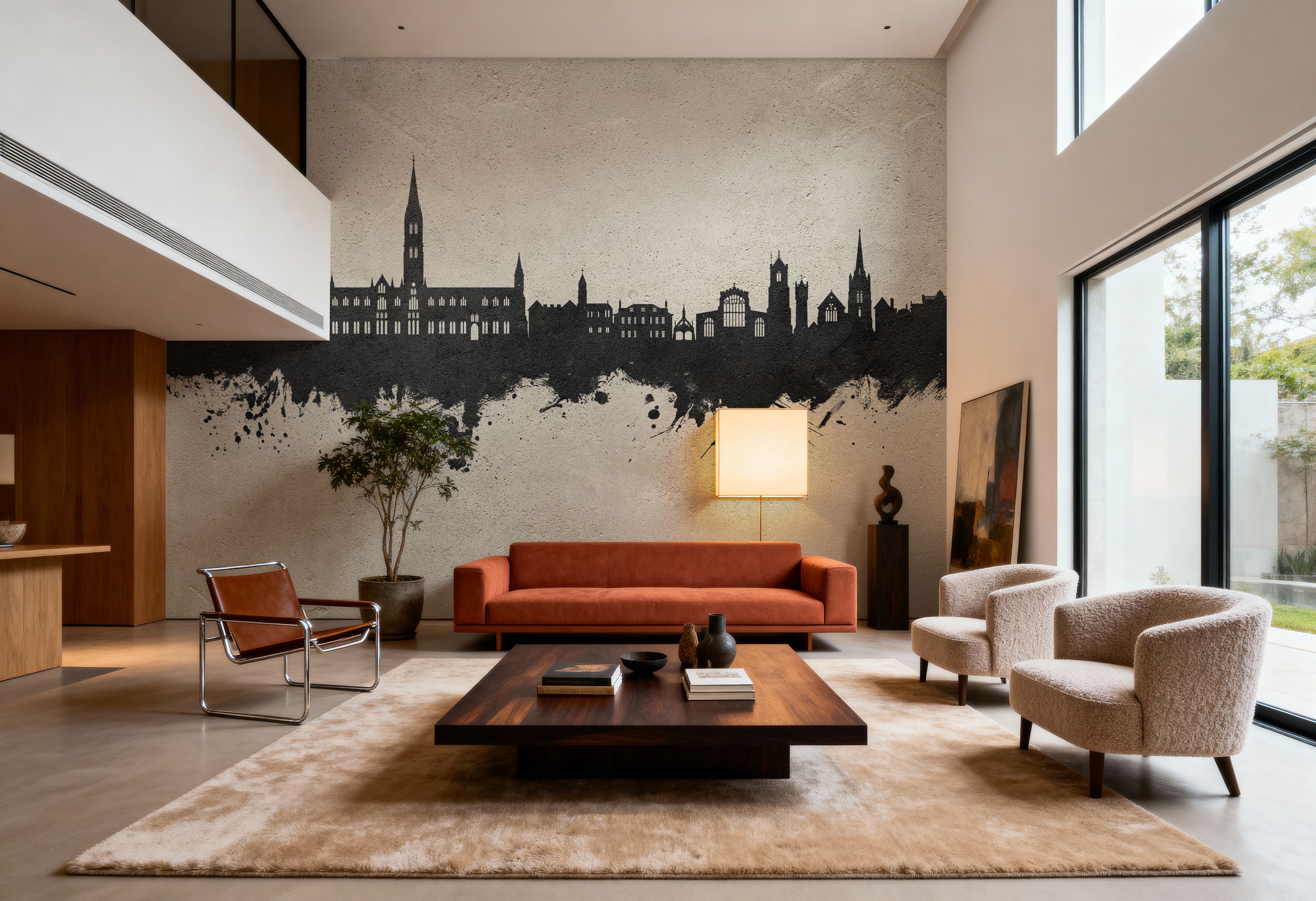 Salisbury England Skyline Concrete, Wallpaper