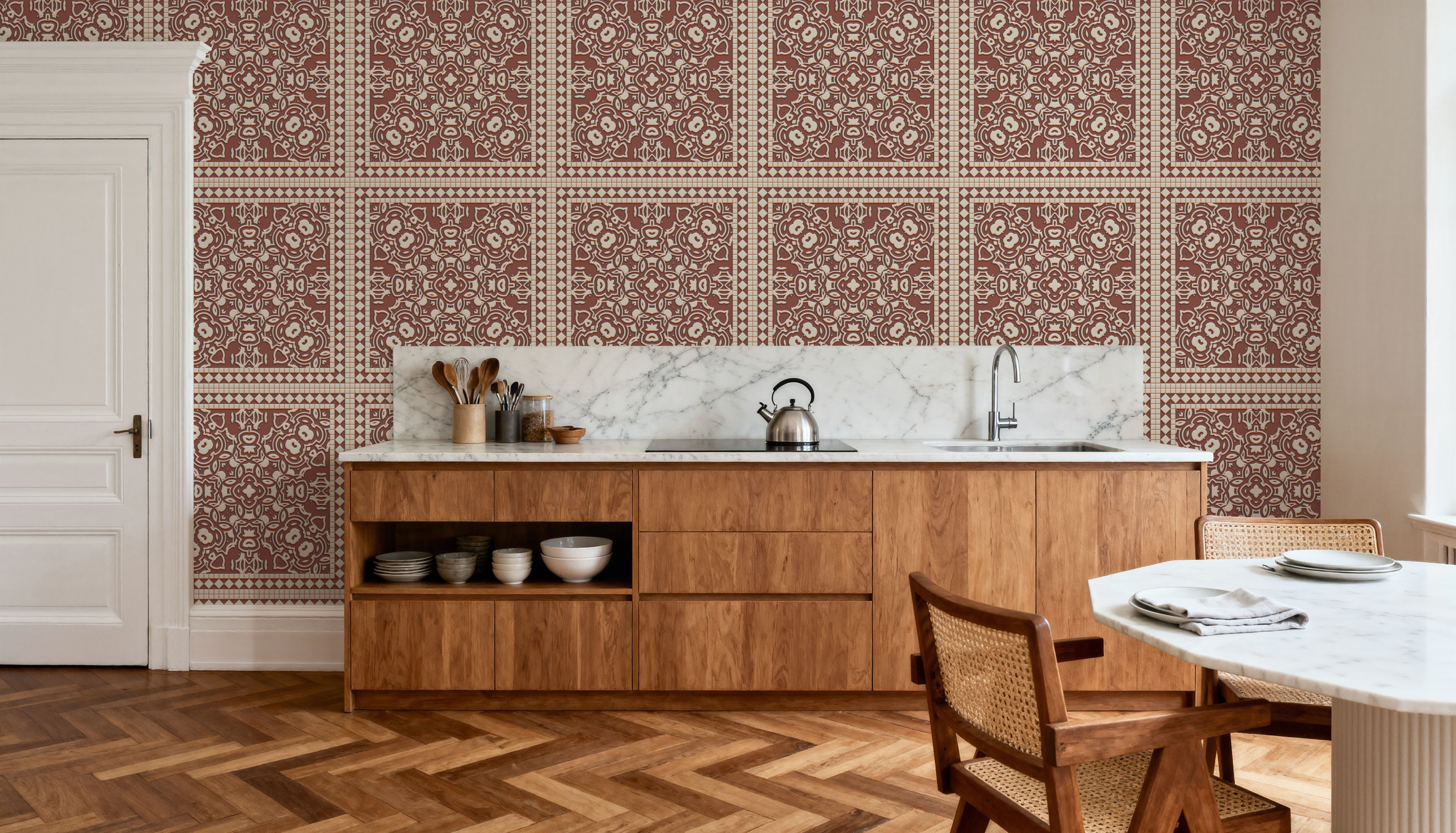 Mission Cement Tiles, Brick