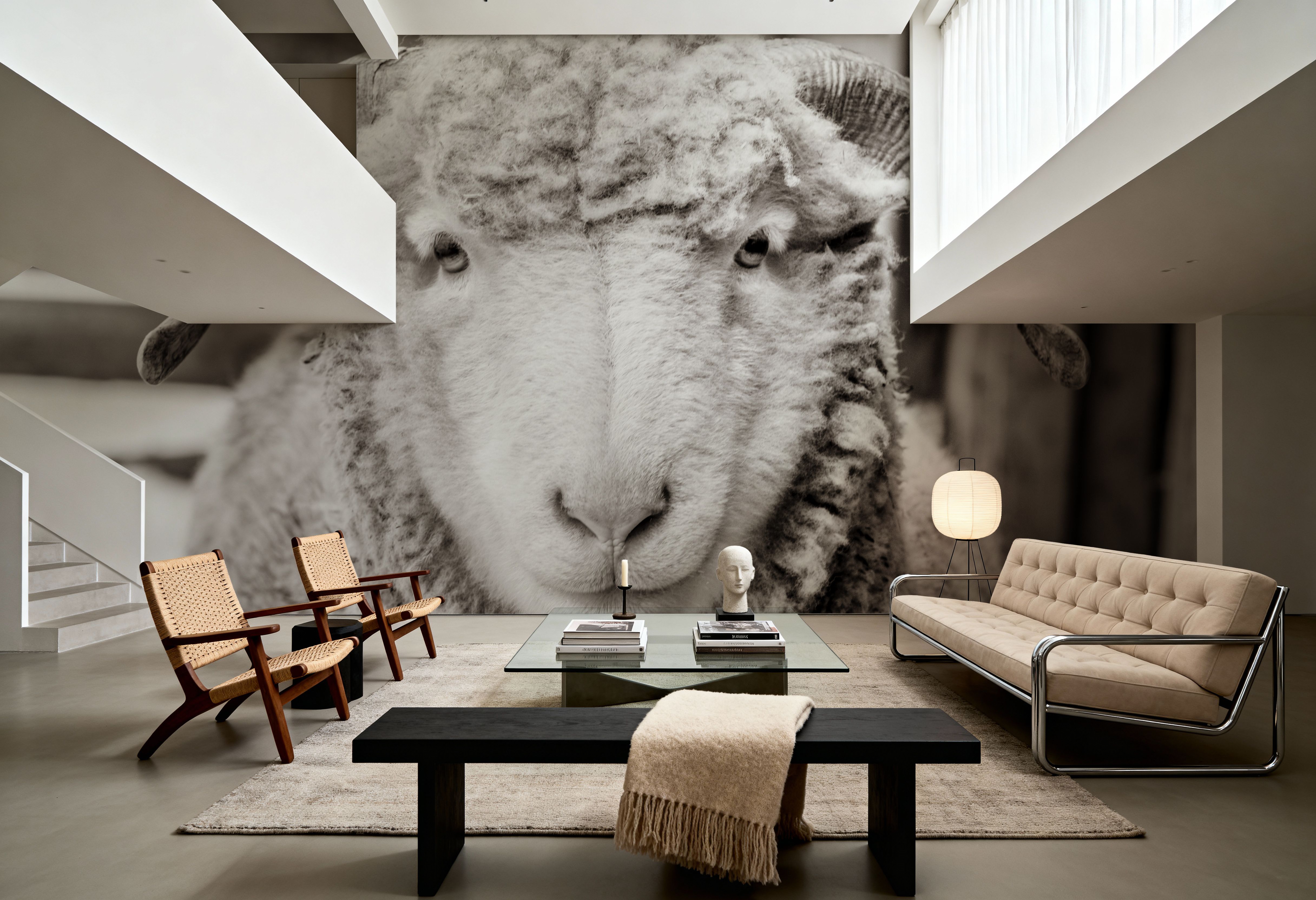 Barn Buddy I, Wallpaper