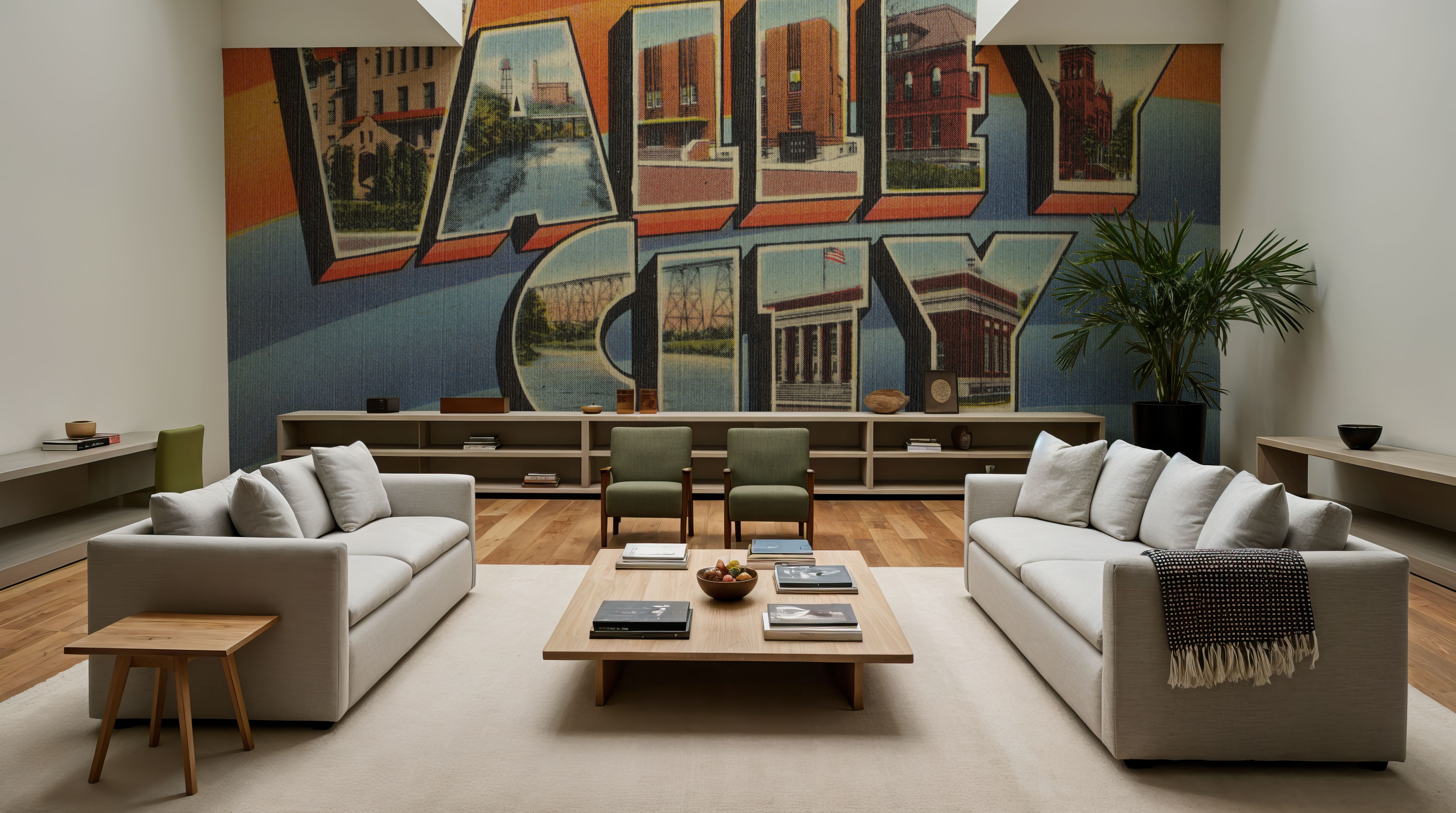 Greetings from Valley City - Screenprint Postcard