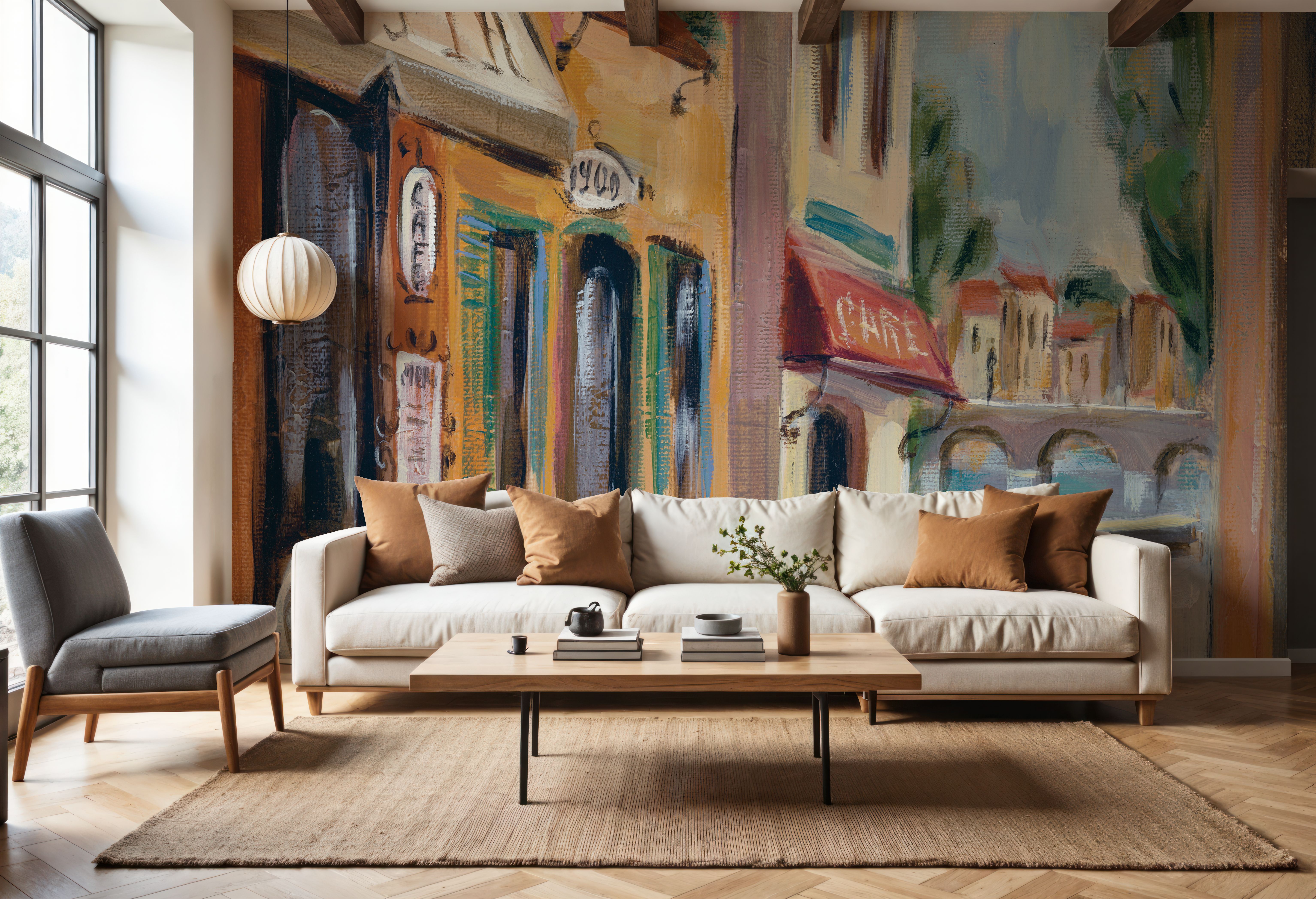 Parisian Diary II, Tapeten