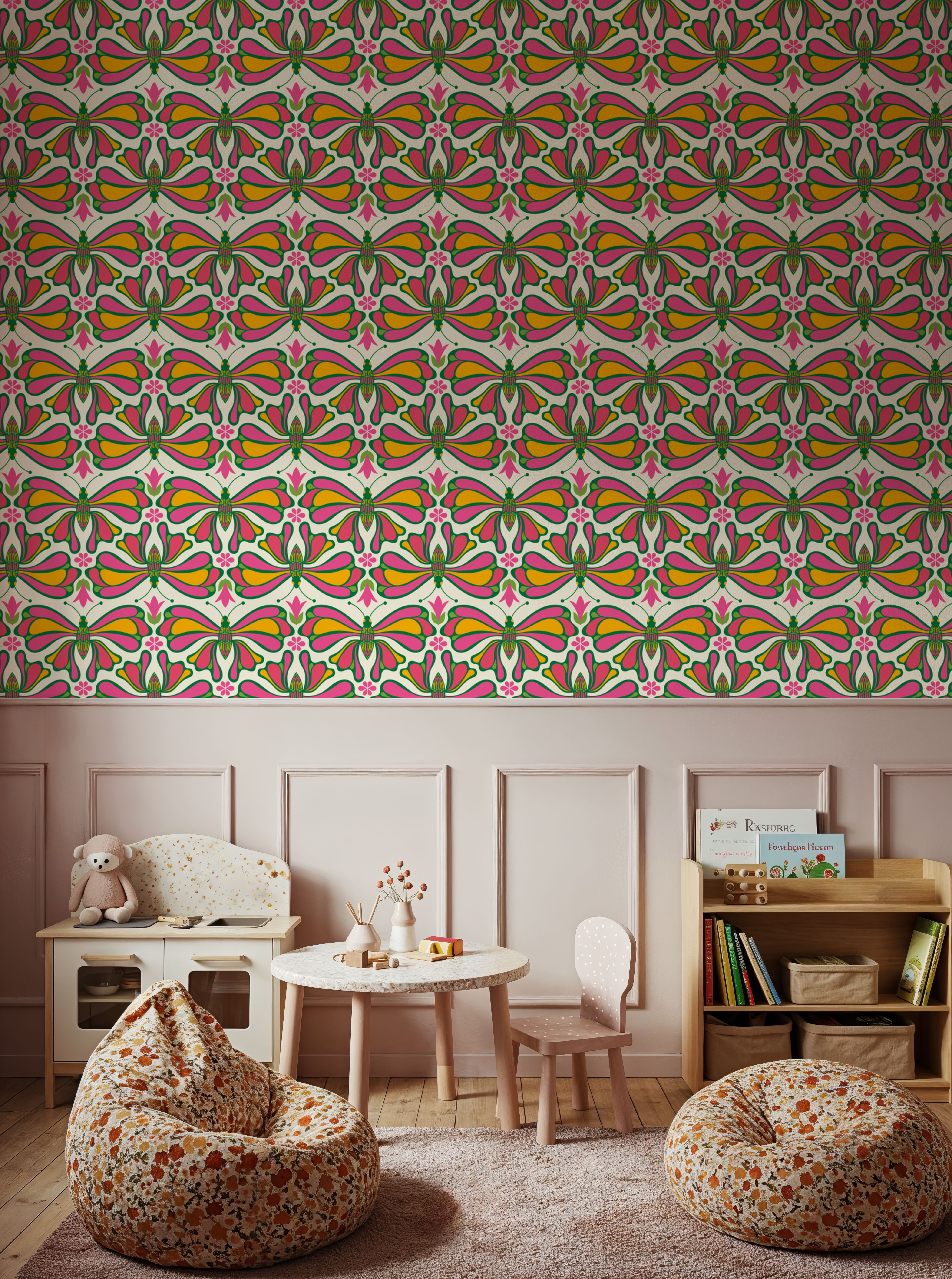 Retro Bold Butterflies