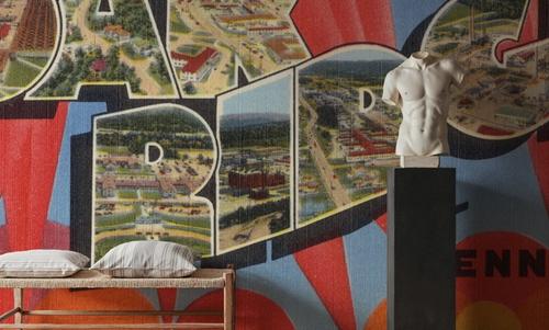 Greetings from Oak Ridge - Screenprint Postcard