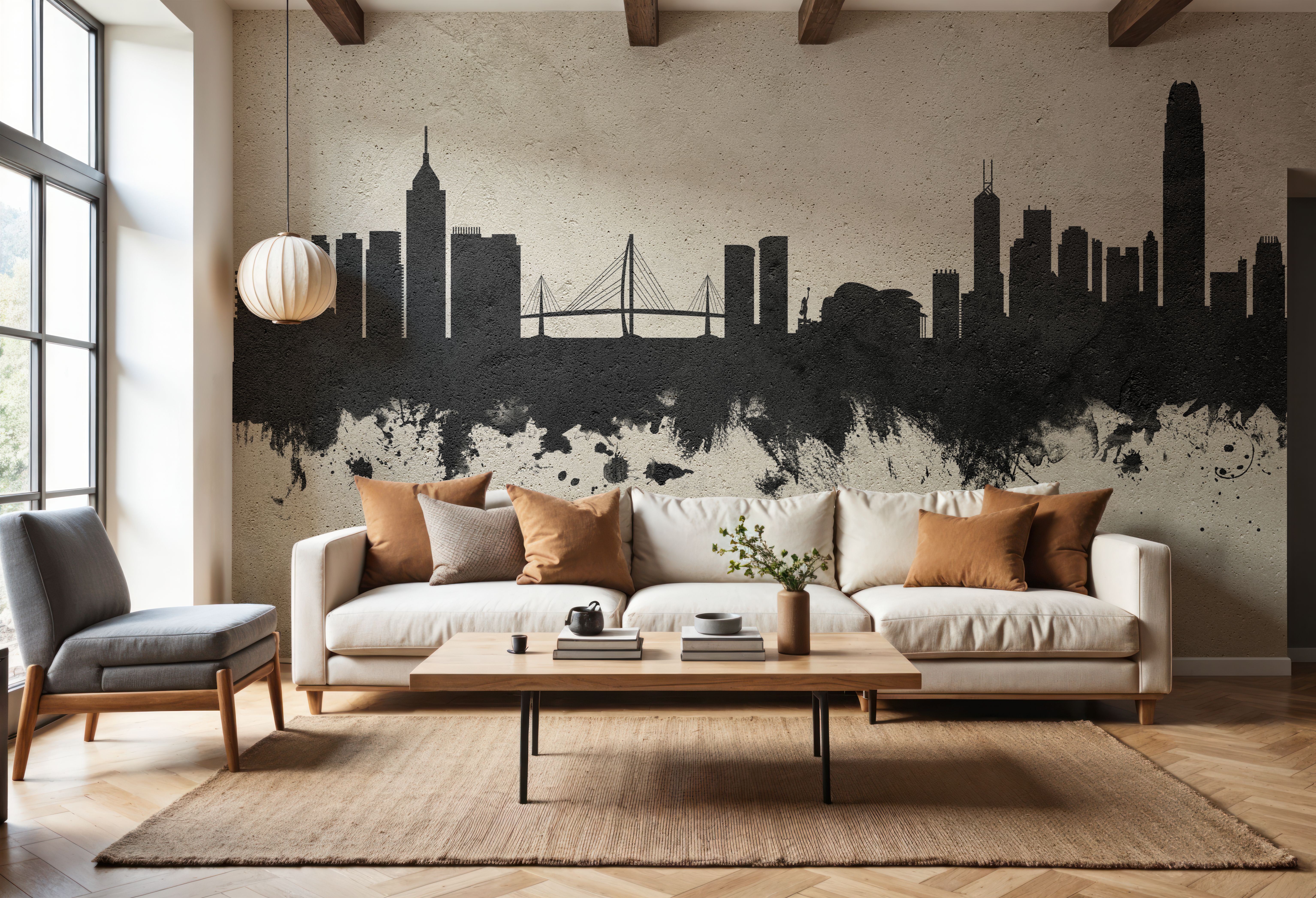 Hong Kong Skyline Concrete