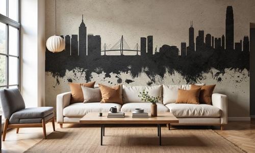 Hong Kong Skyline Concrete