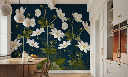 White Anemones, Denim