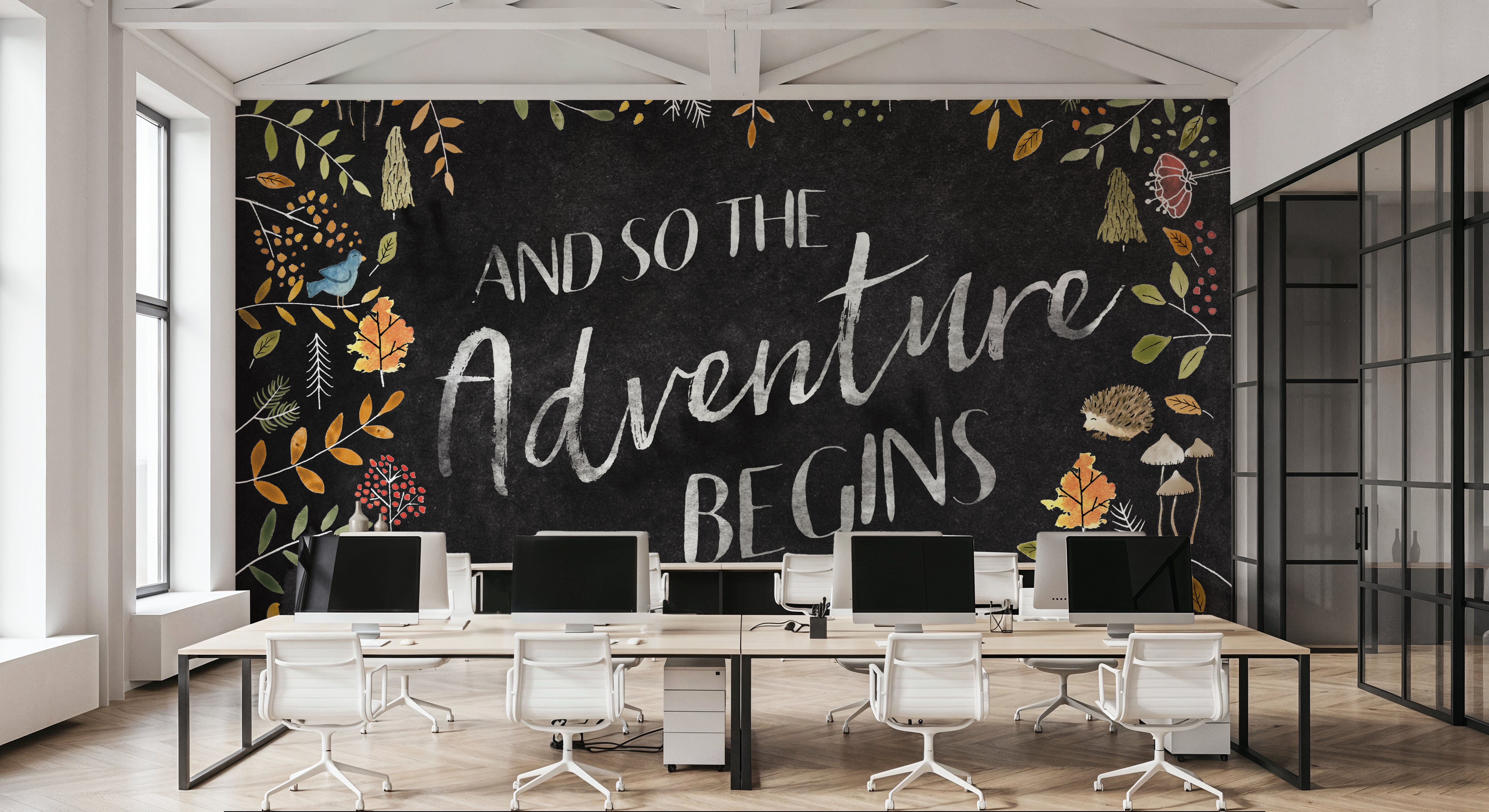 Woodland Whimsy I Black