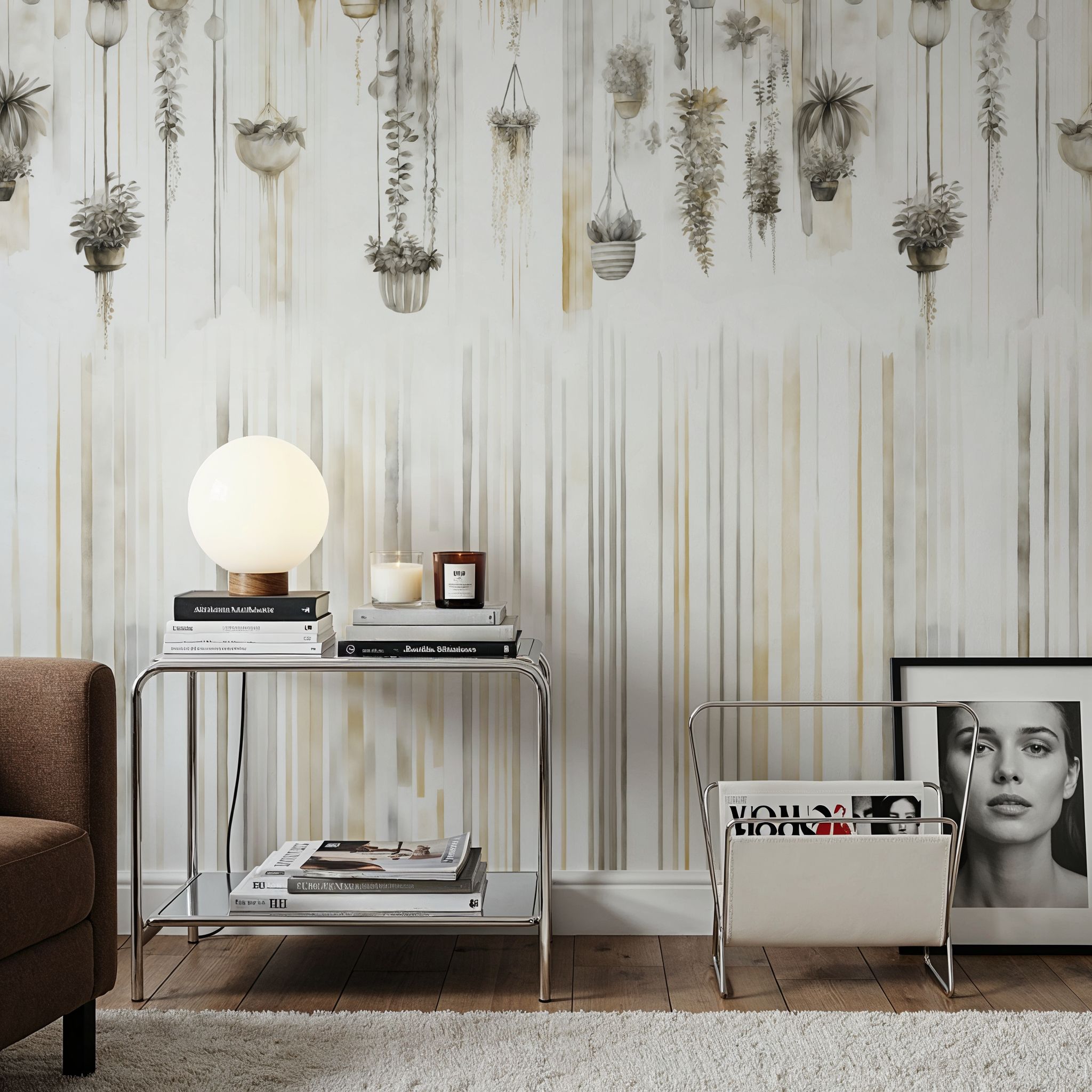 Hanging Watercolor Gardens