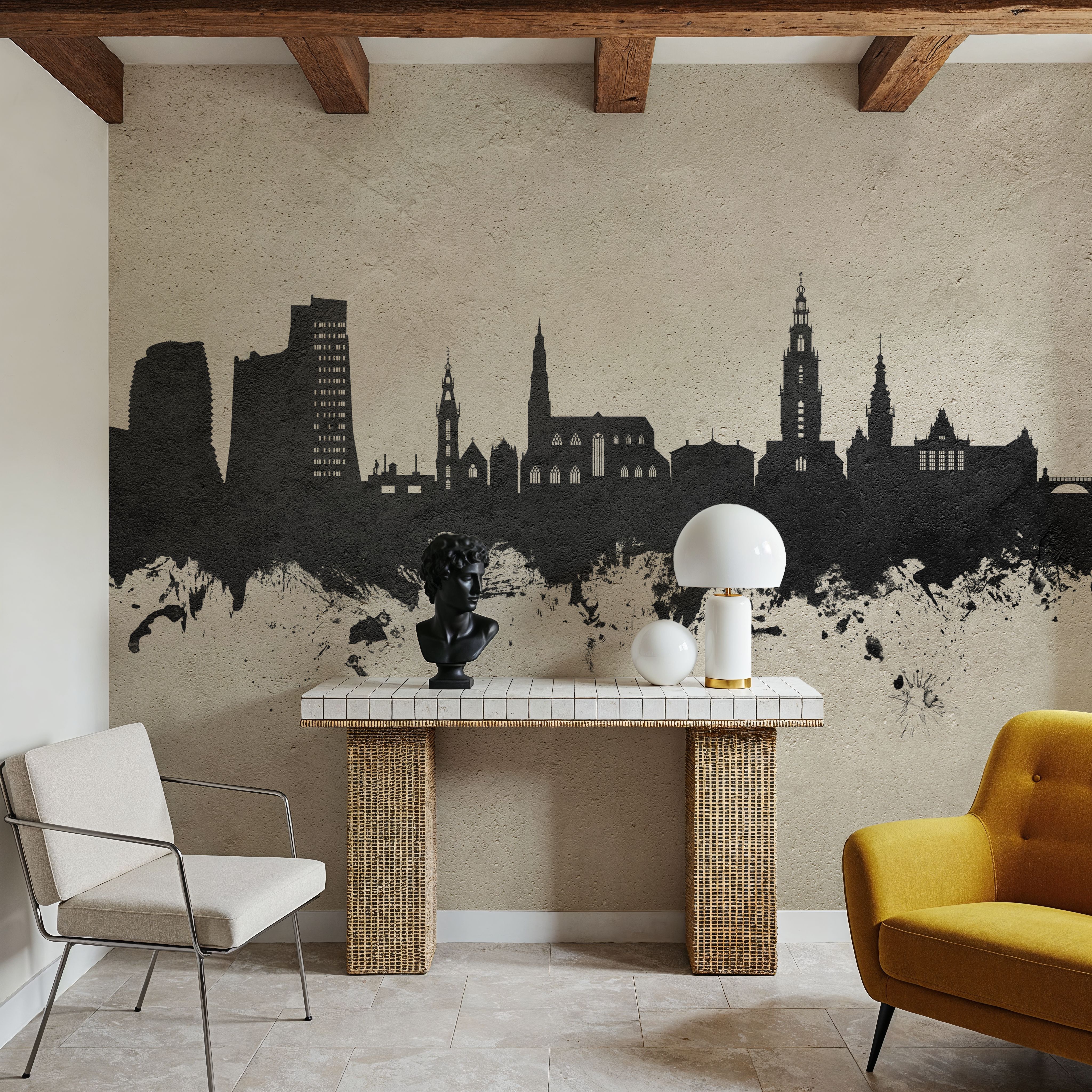 Groningen The Netherlands Skyline 