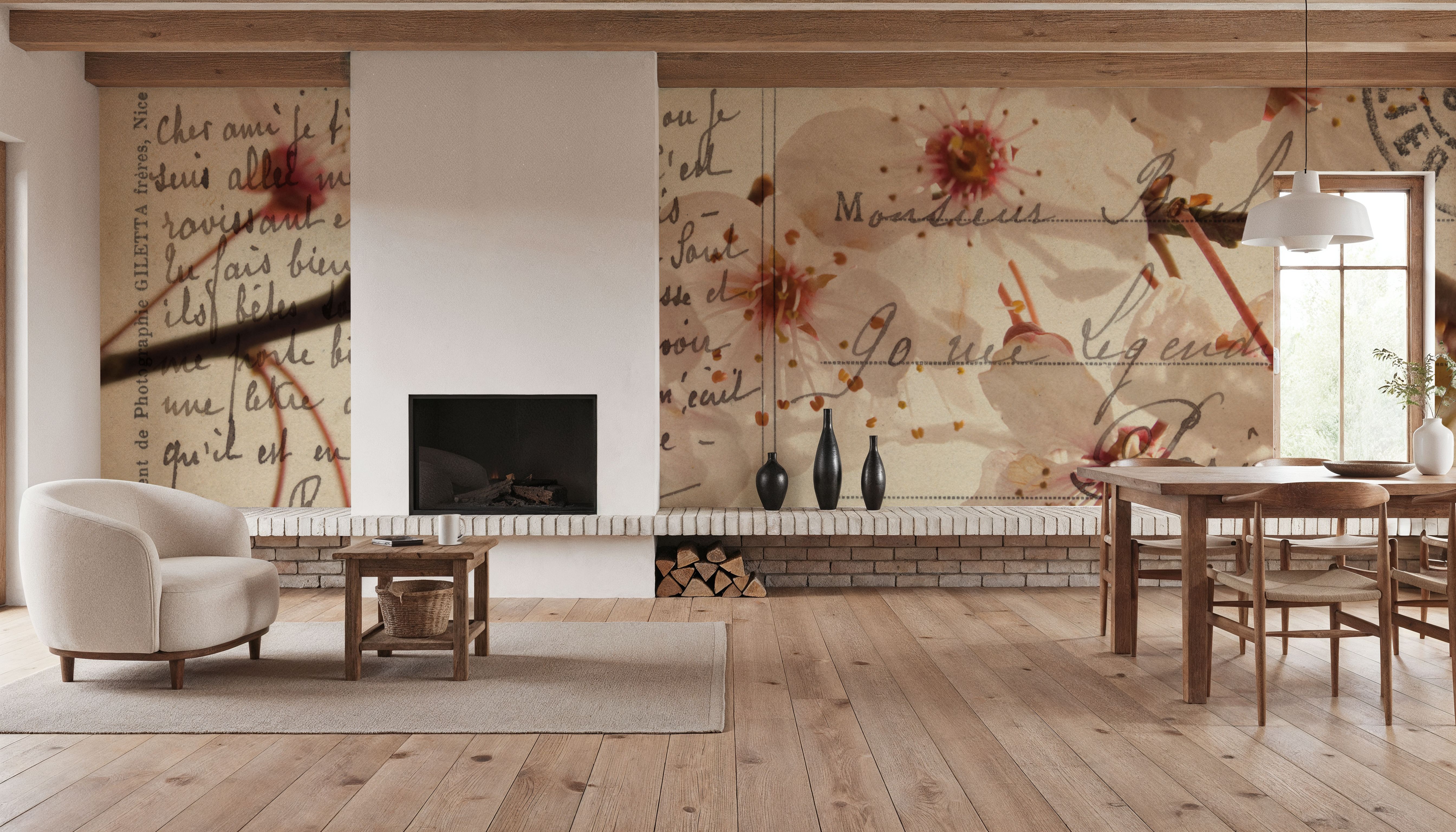 Letters to My Love I, Tapeten