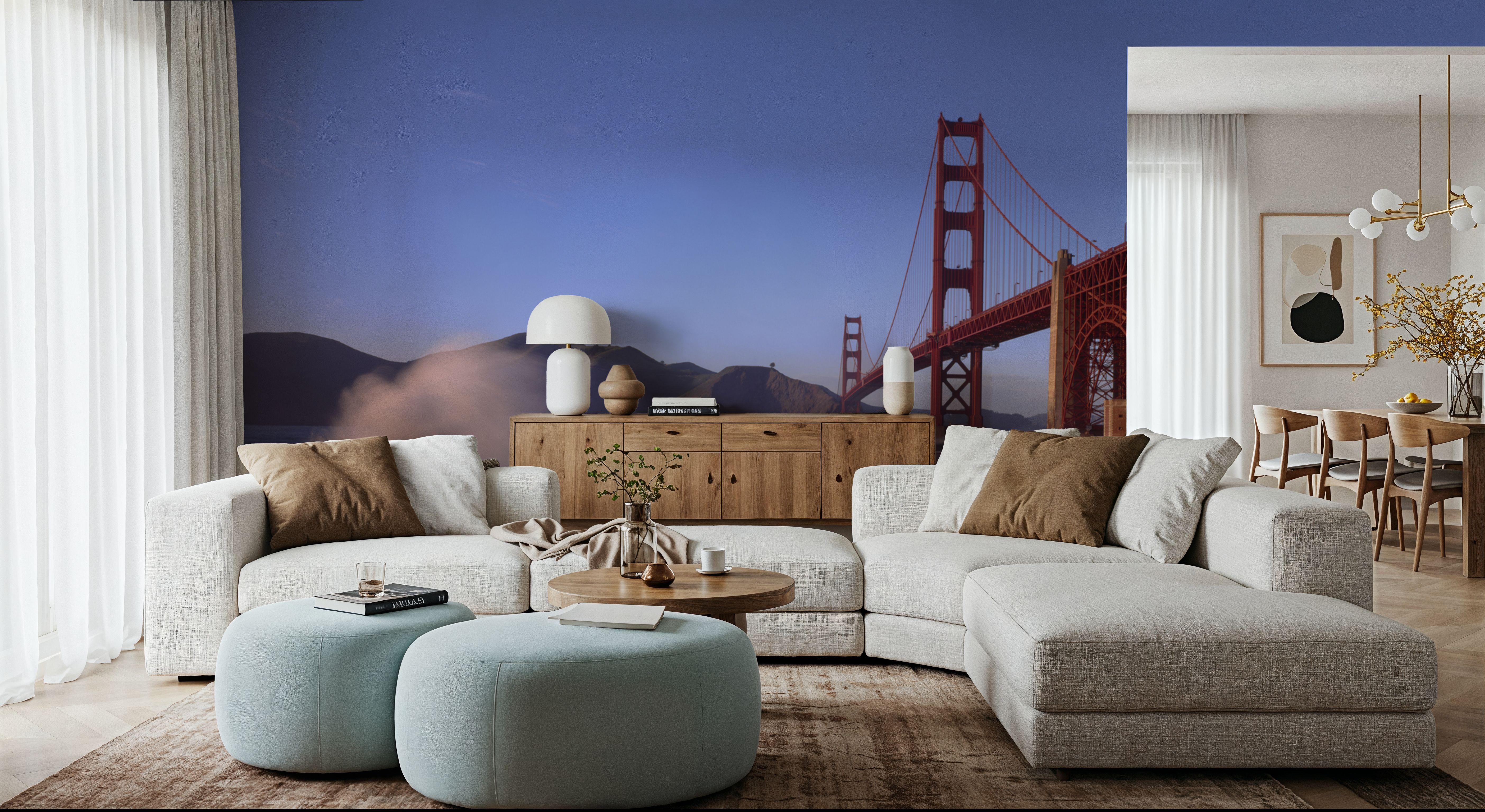 Golden Gate Foggy Morning