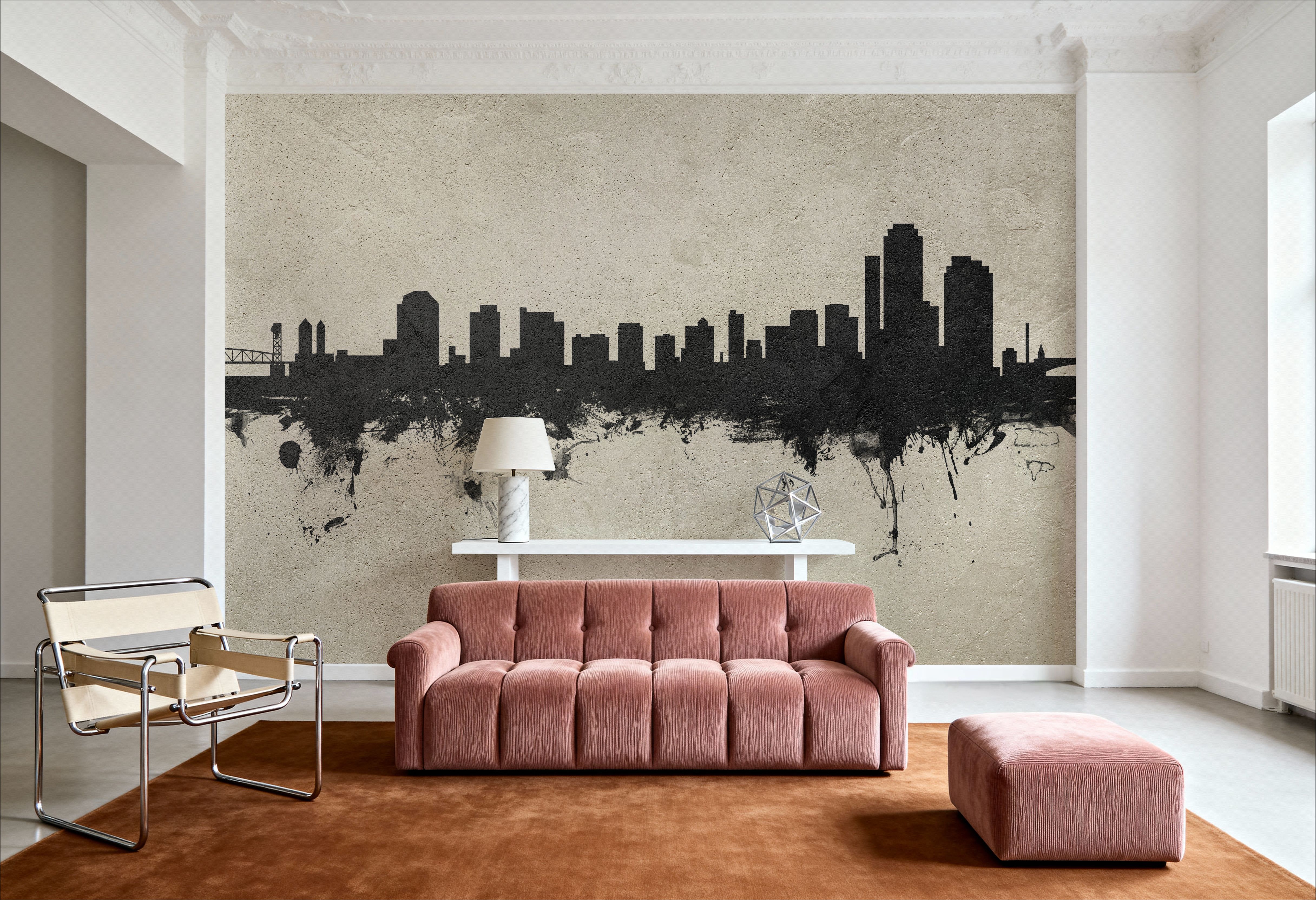 Wilmington Delaware Skyline Concrete