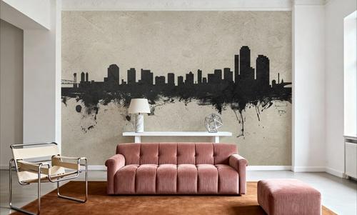 Wilmington Delaware Skyline Concrete