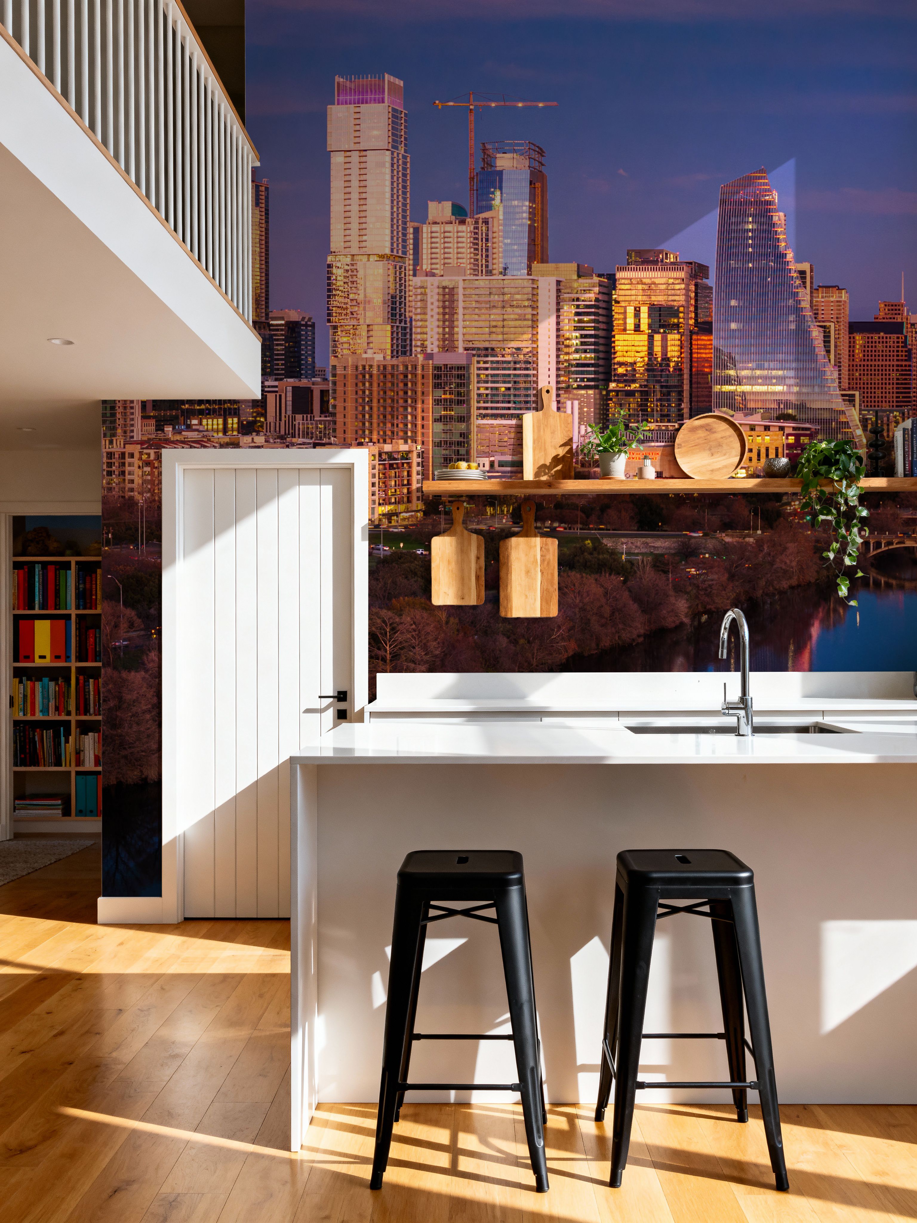 Golden Hour Cityscape