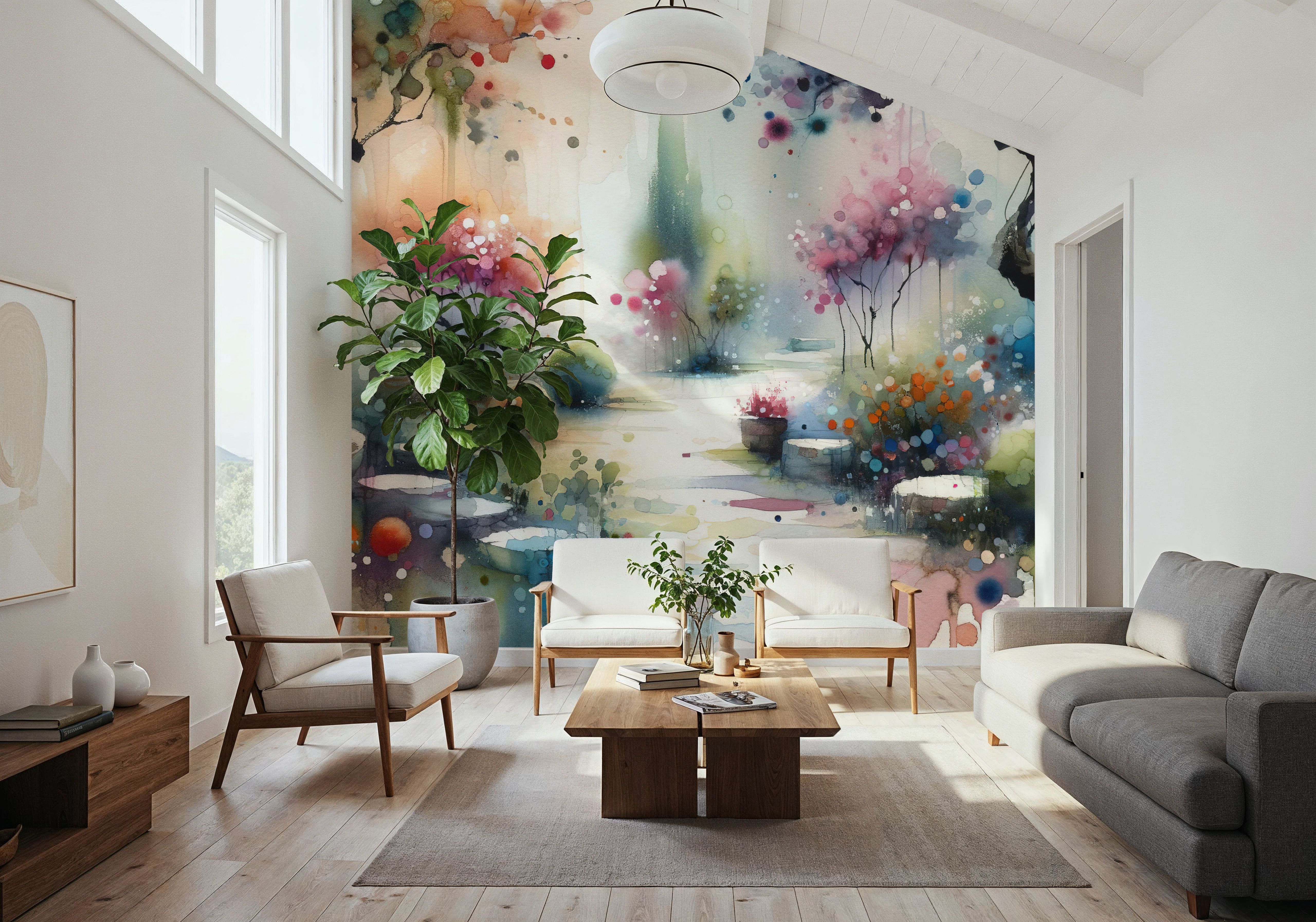 Garden Pathway, Wallpaper