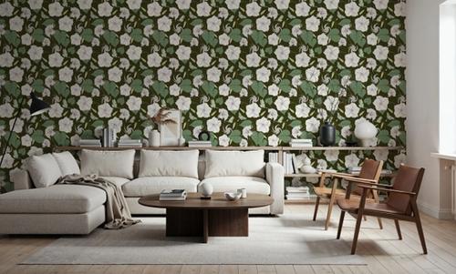 Moon Vine, Olive Green