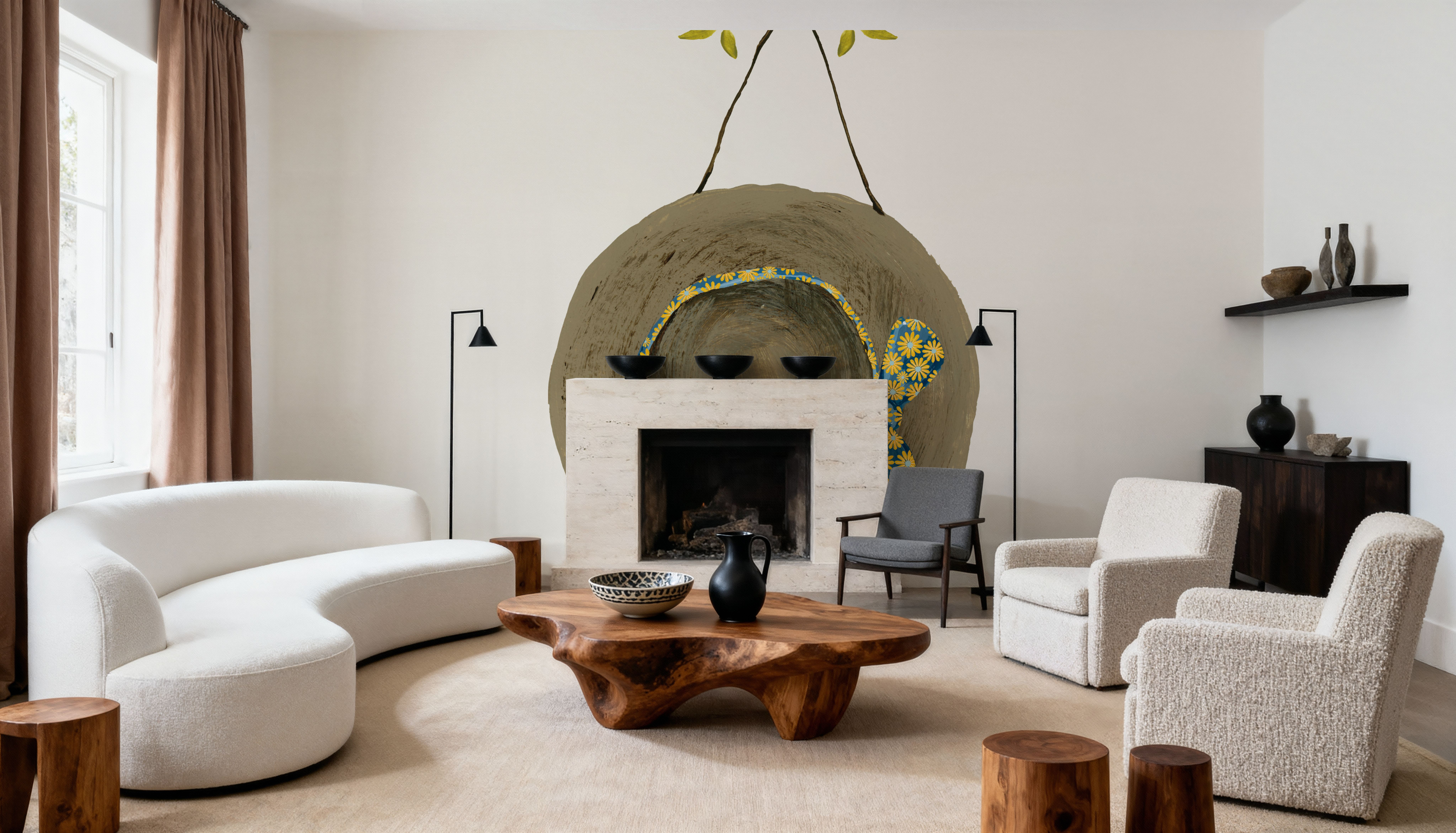 Summer Garden III, Wallpaper