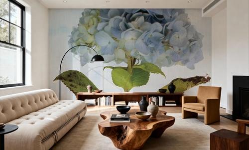 Blue Hydrangea