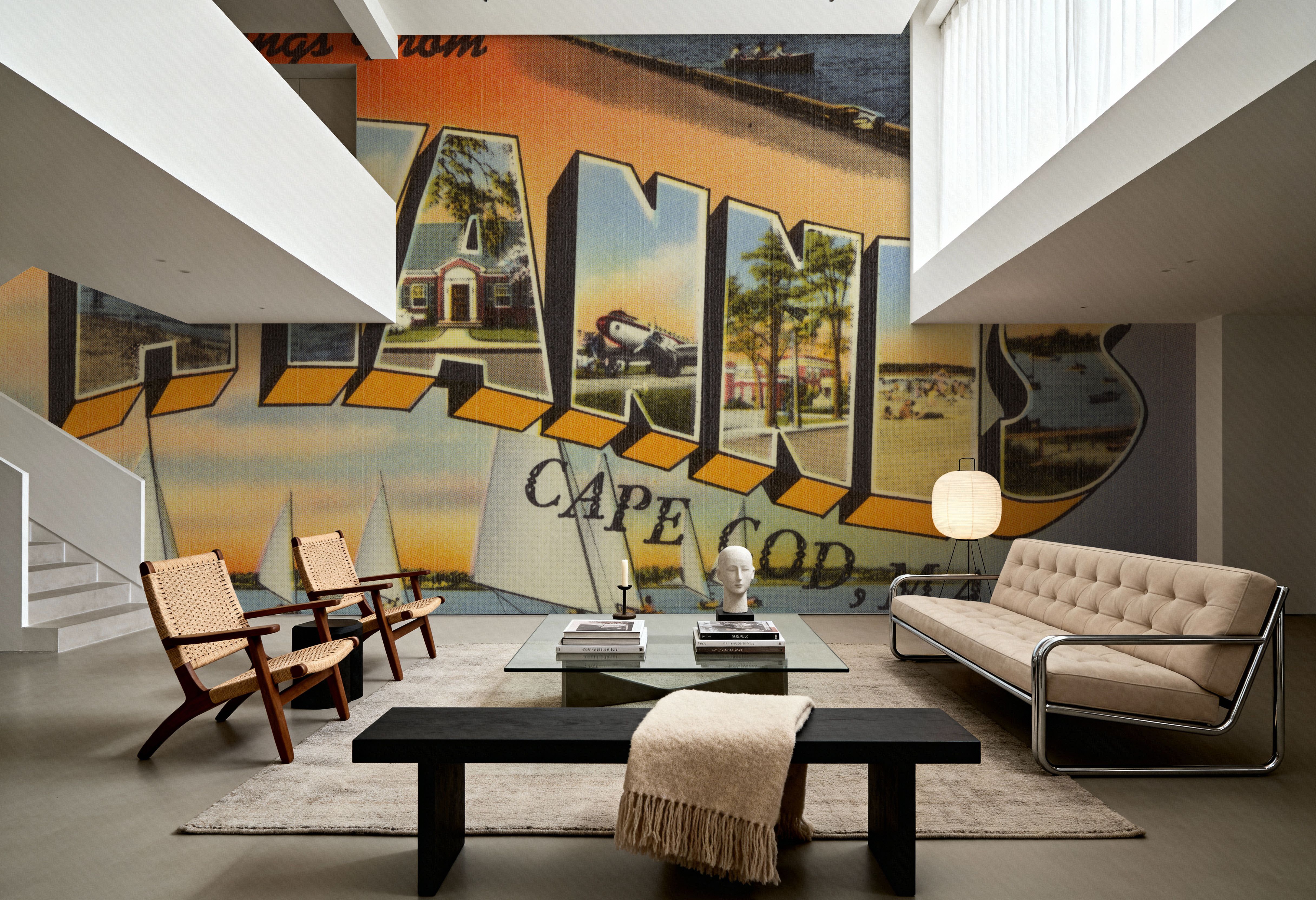 Greetings from Hyannis - Screenprint Postcard