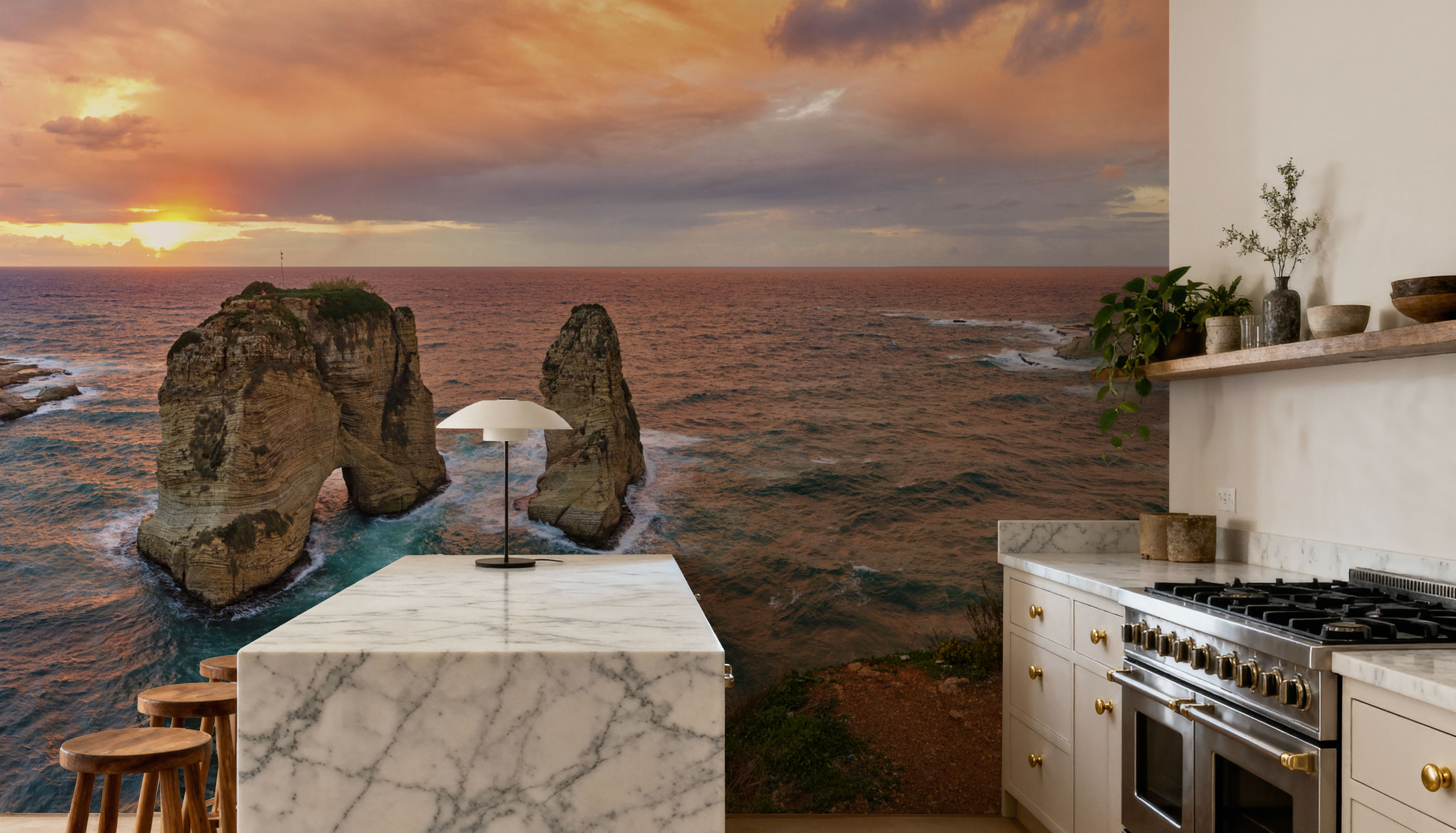 Sunset Sentinels, Tapeten