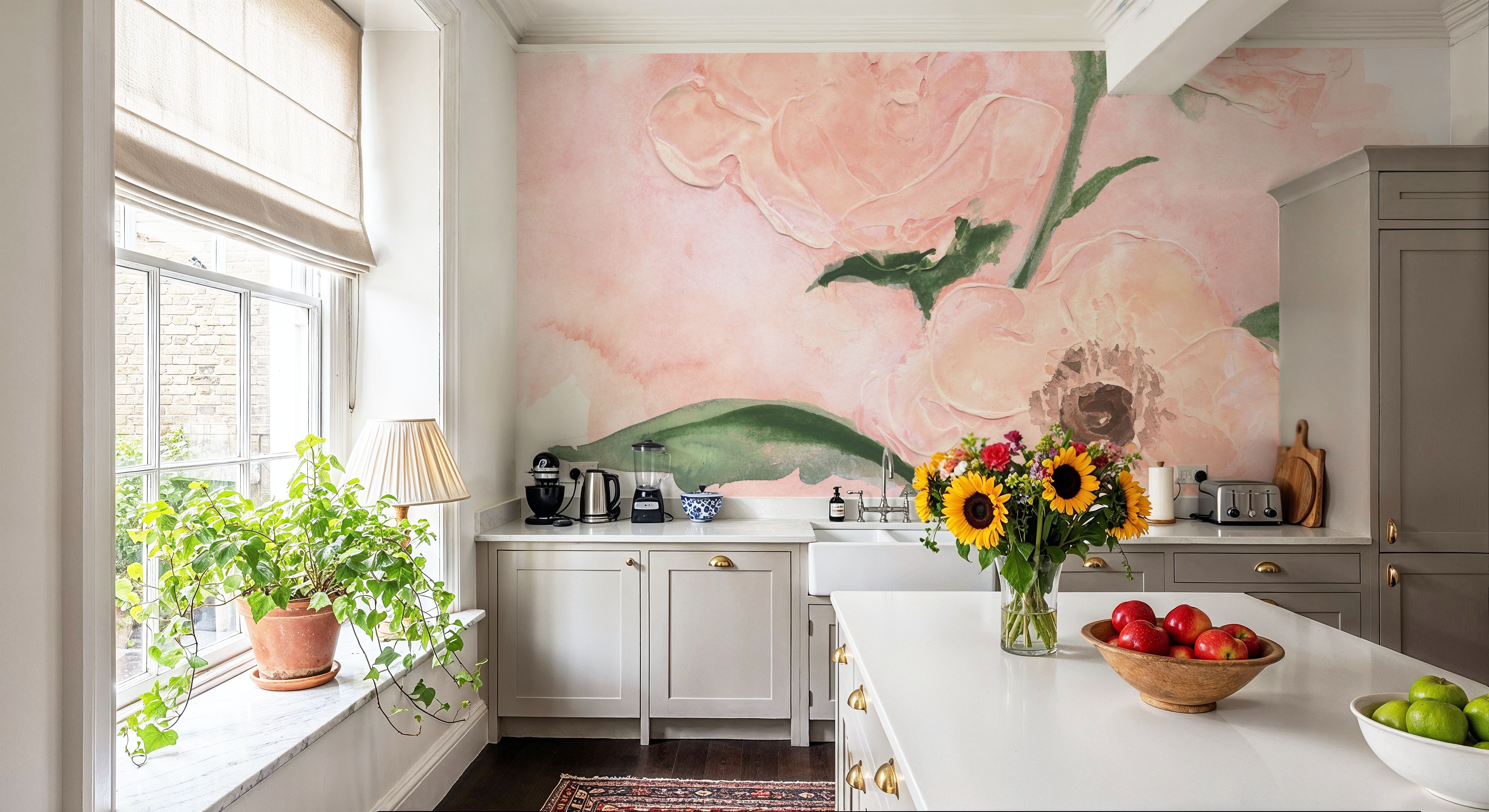 Dimensional Poppy II, Wallpaper