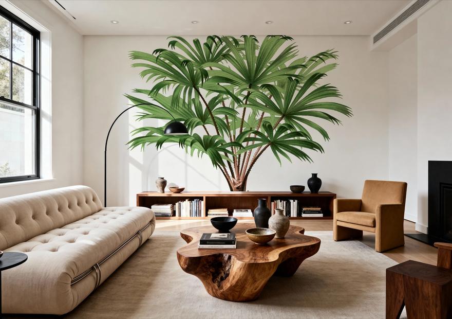 Vintage Palm Tree III