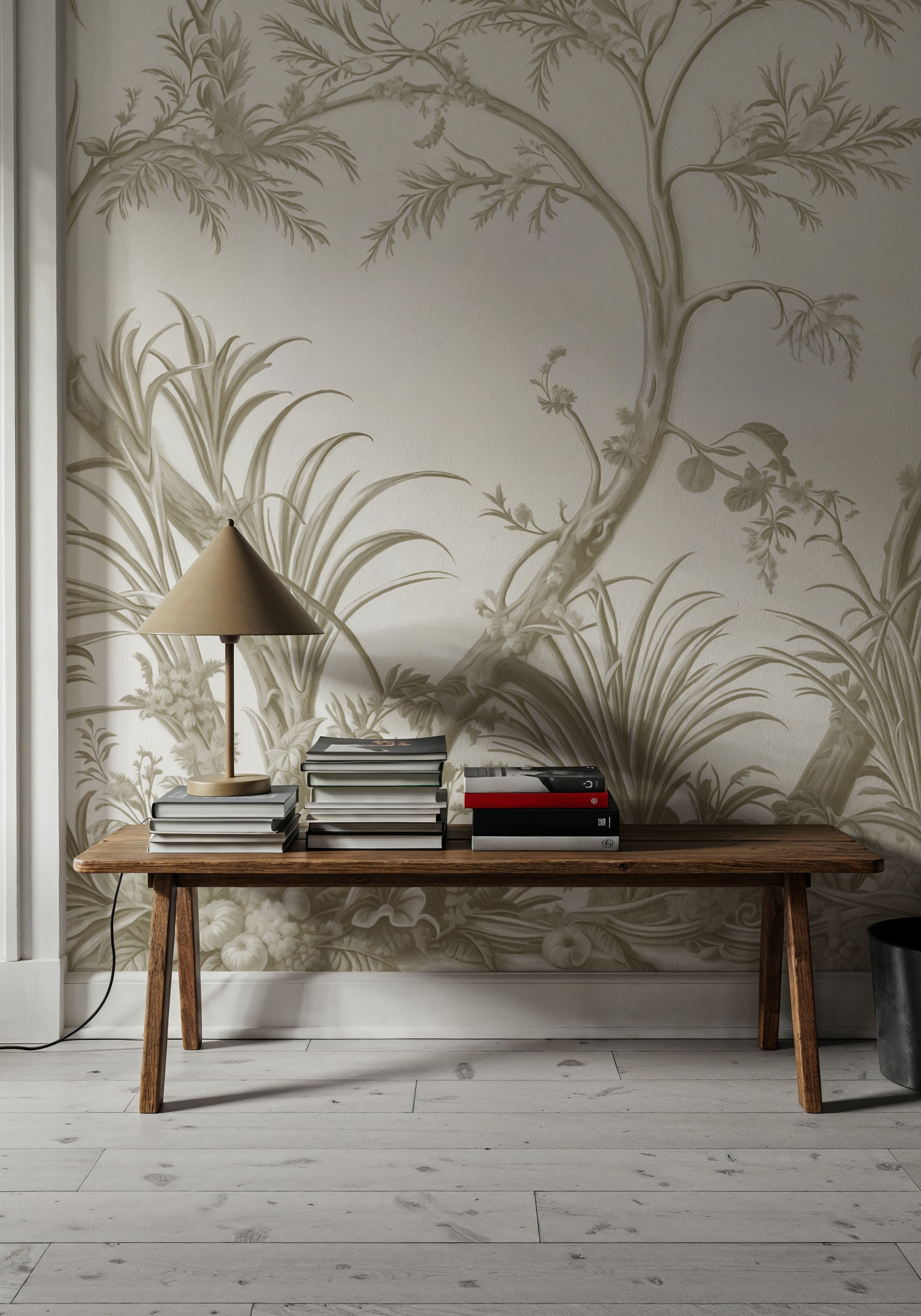 Intricate Garden, Beige